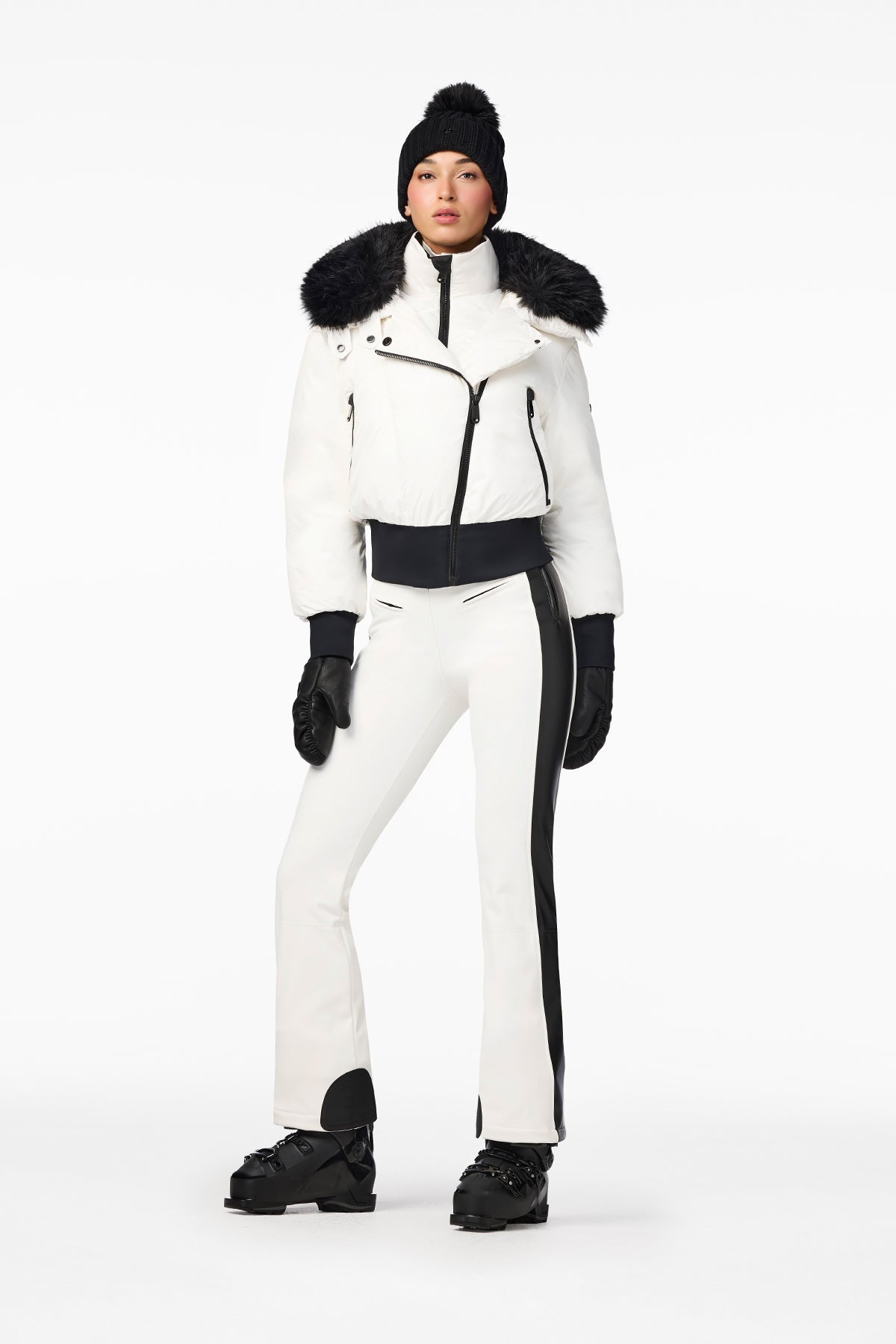 MISAKE ski jacket FAUX BORDER