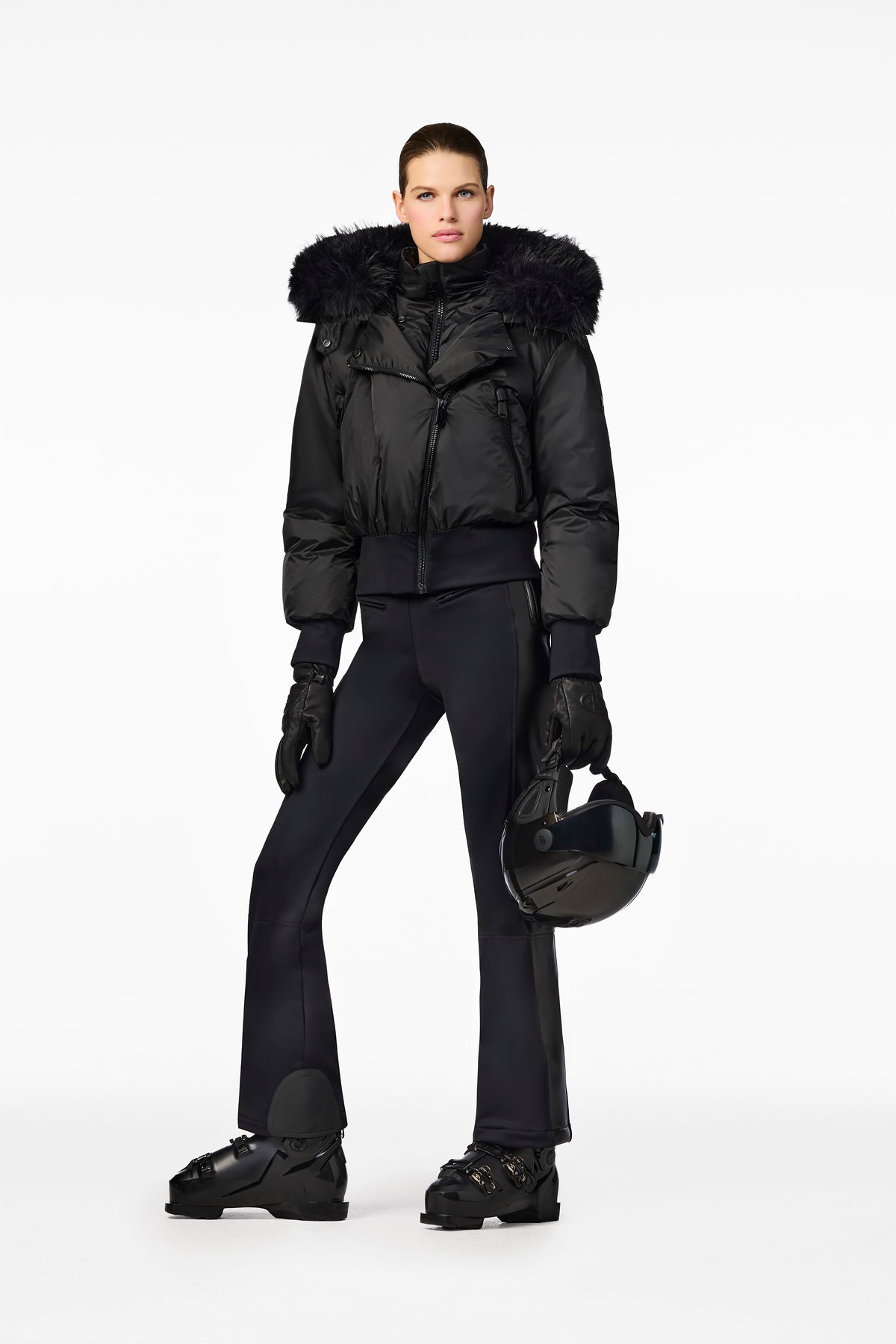 MISAKE ski jacket FAUX BORDER