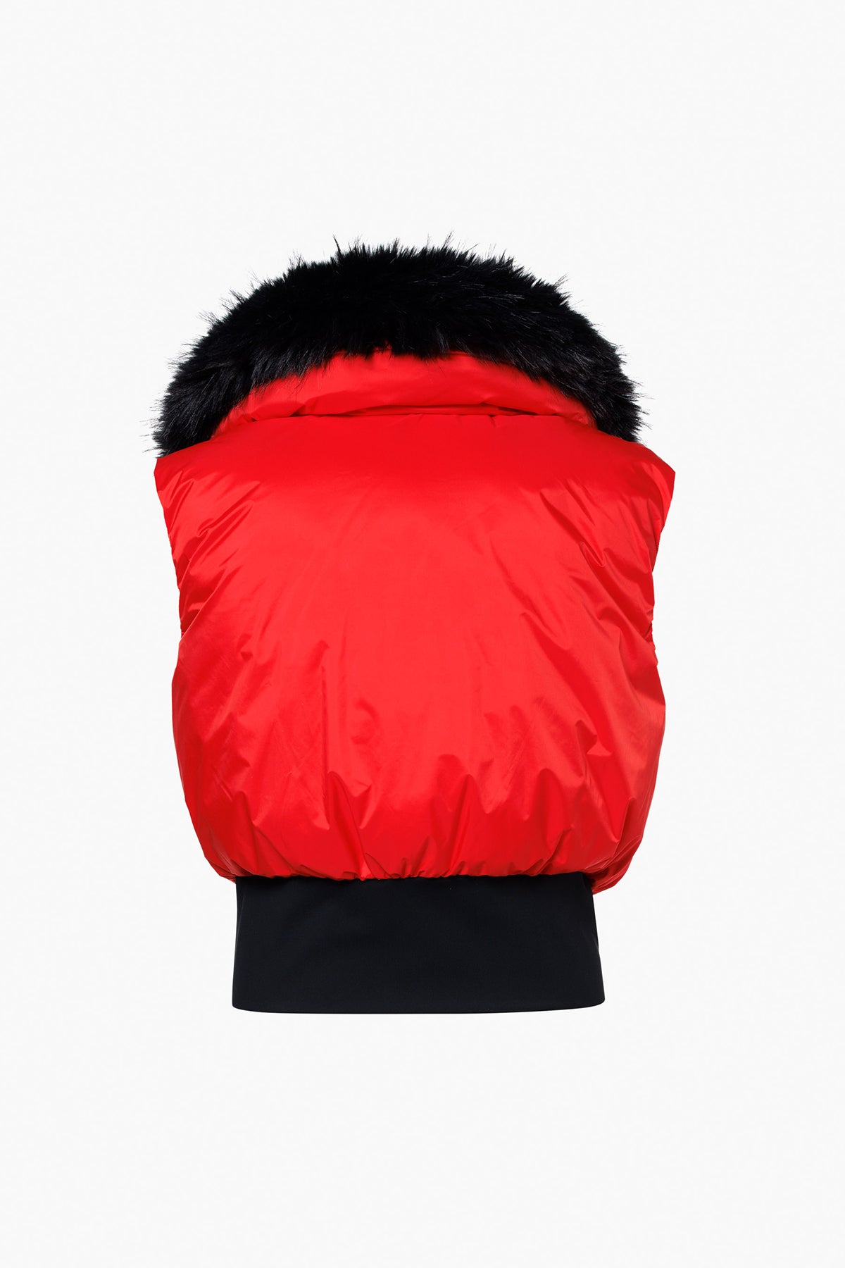 REIYA bodywarmer FAUX BORDER