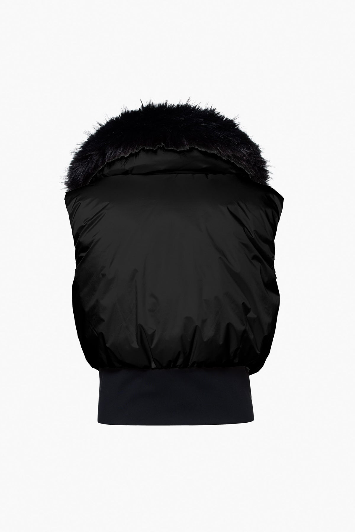 REIYA bodywarmer FAUX BORDER