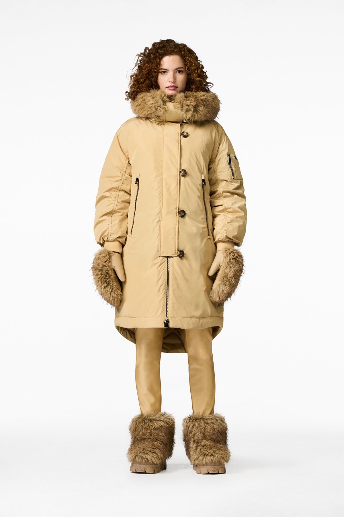 JULIA jacket FAUX BORDER