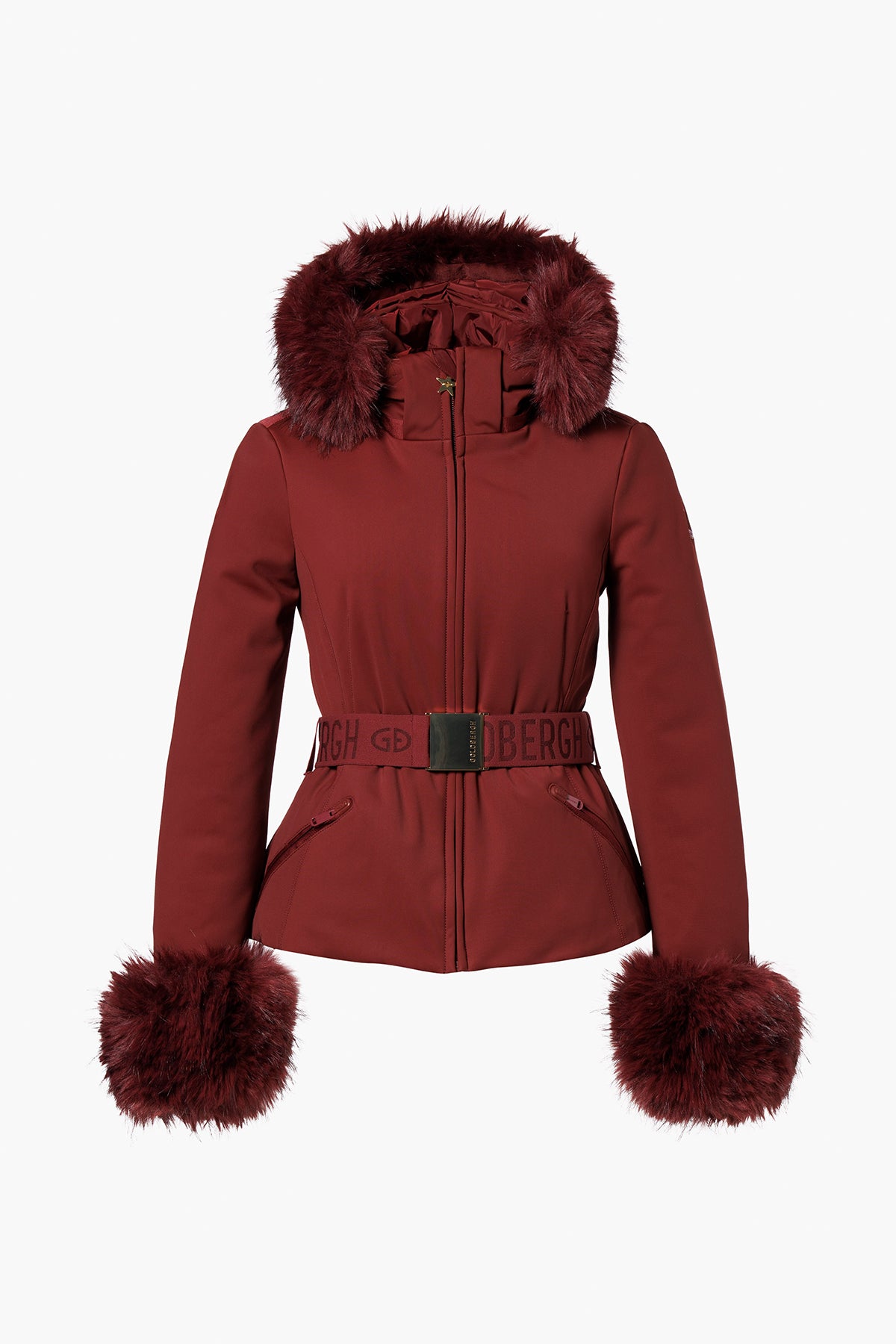 GISELLE ski jacket FAUX BORDER