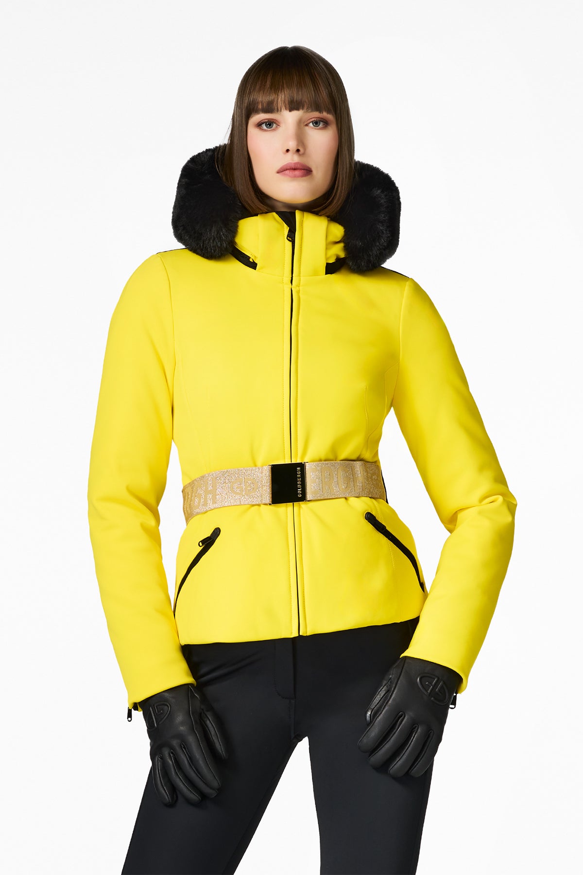 HIDA ski jacket FAUX BORDER