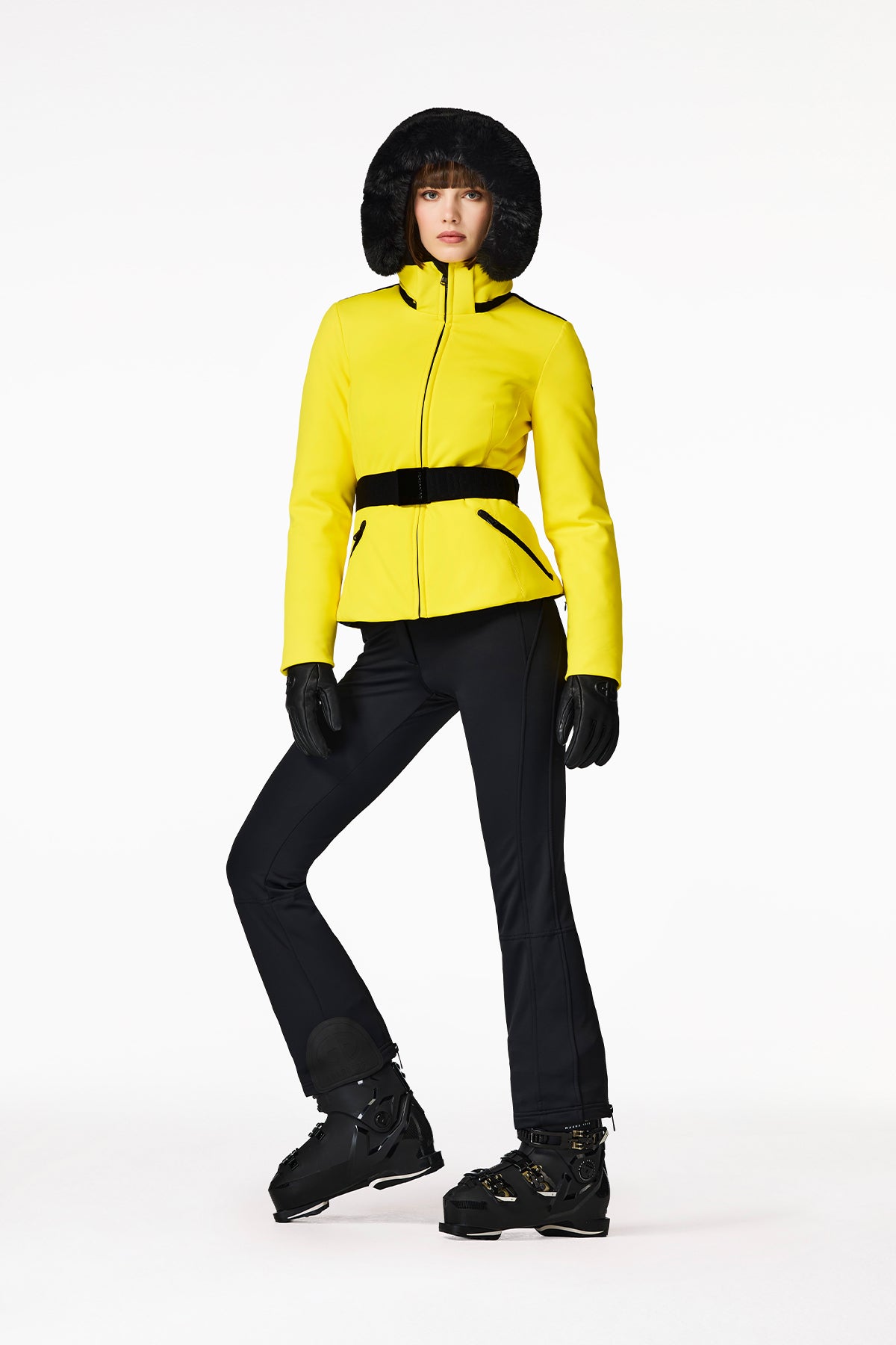 HIDA ski jacket FAUX BORDER