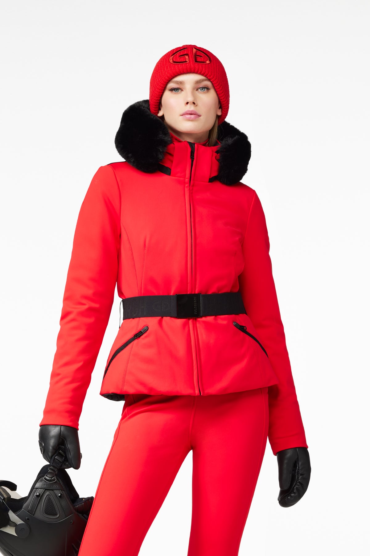 HIDA ski jacket FAUX BORDER