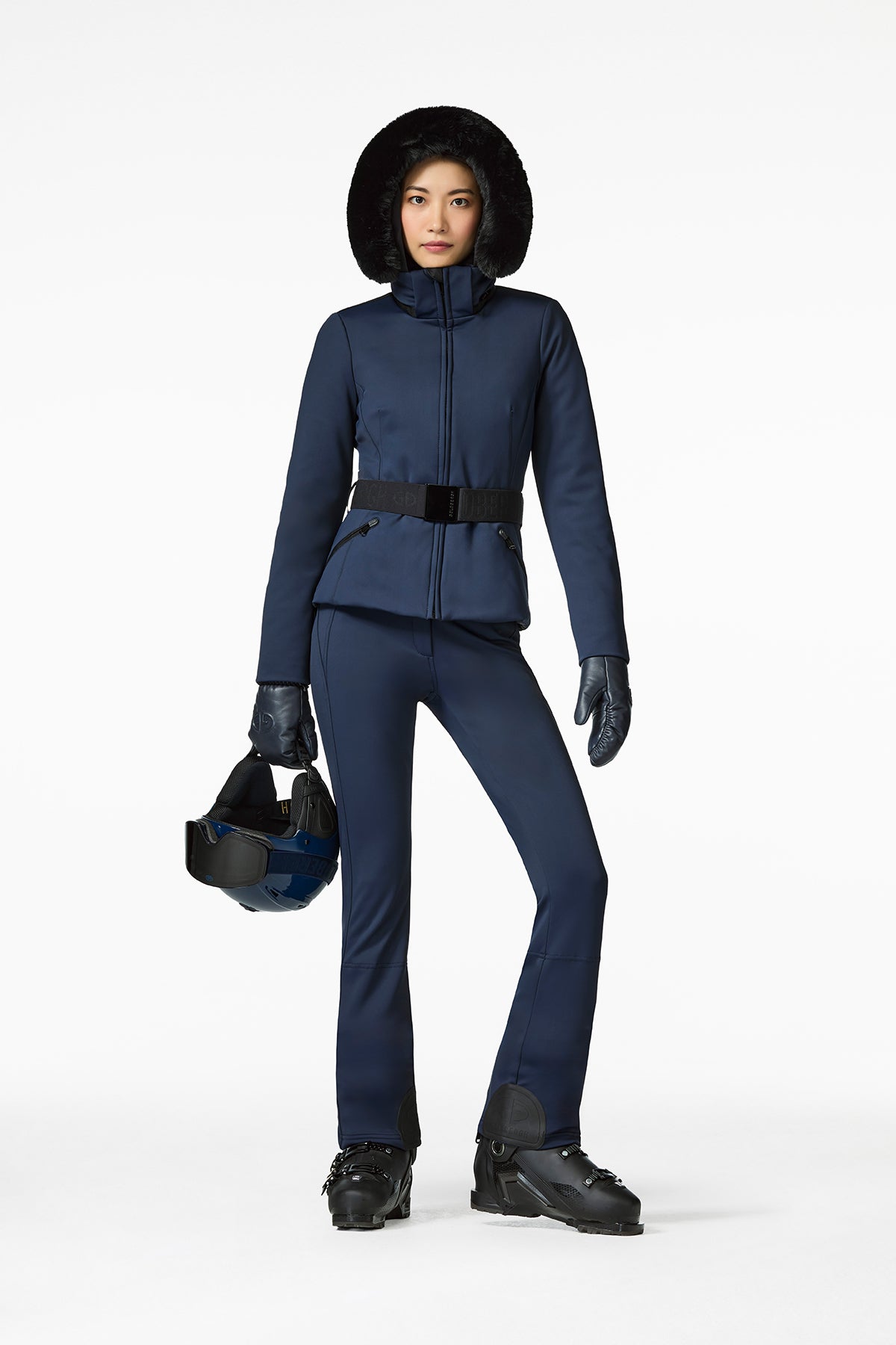 HIDA ski jacket FAUX BORDER