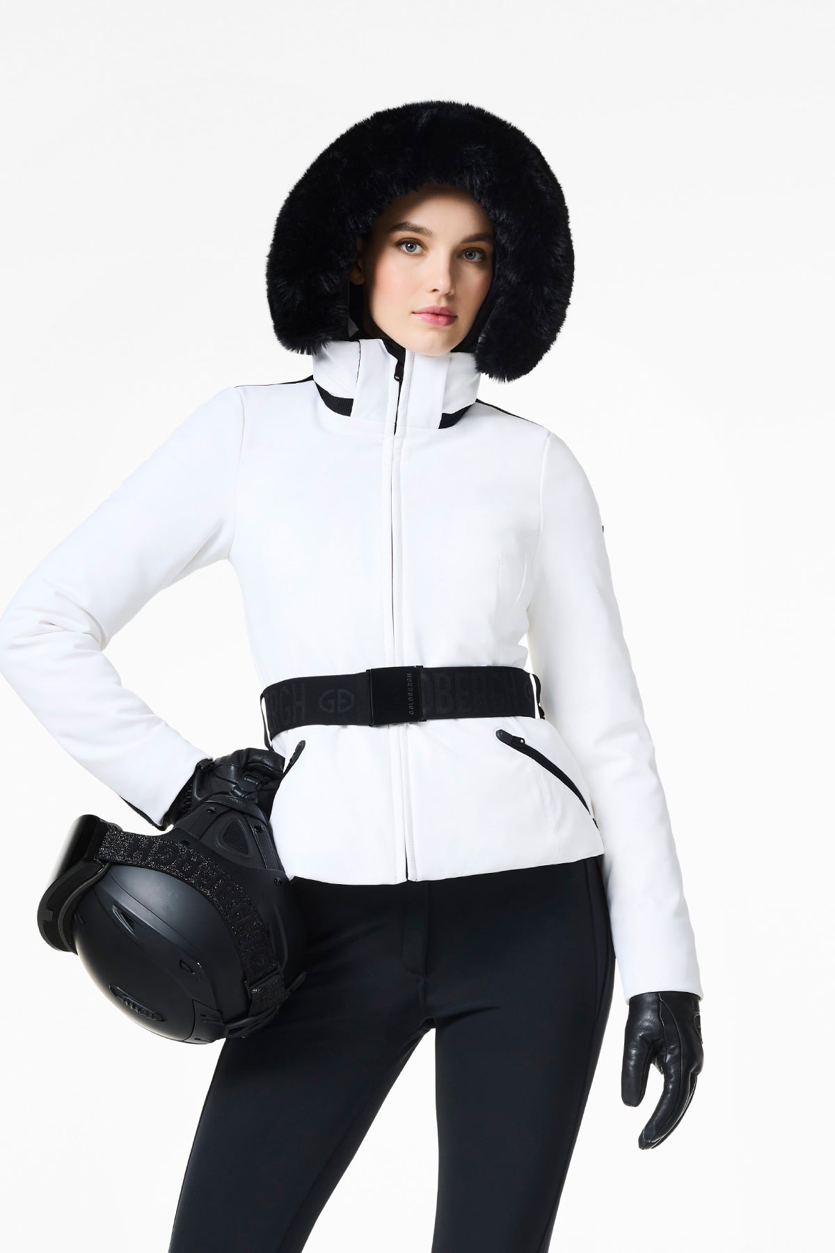 HIDA ski jacket FAUX BORDER