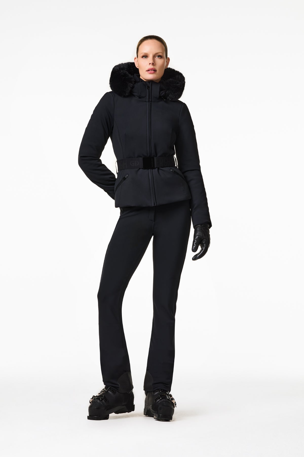 HIDA ski jacket FAUX BORDER