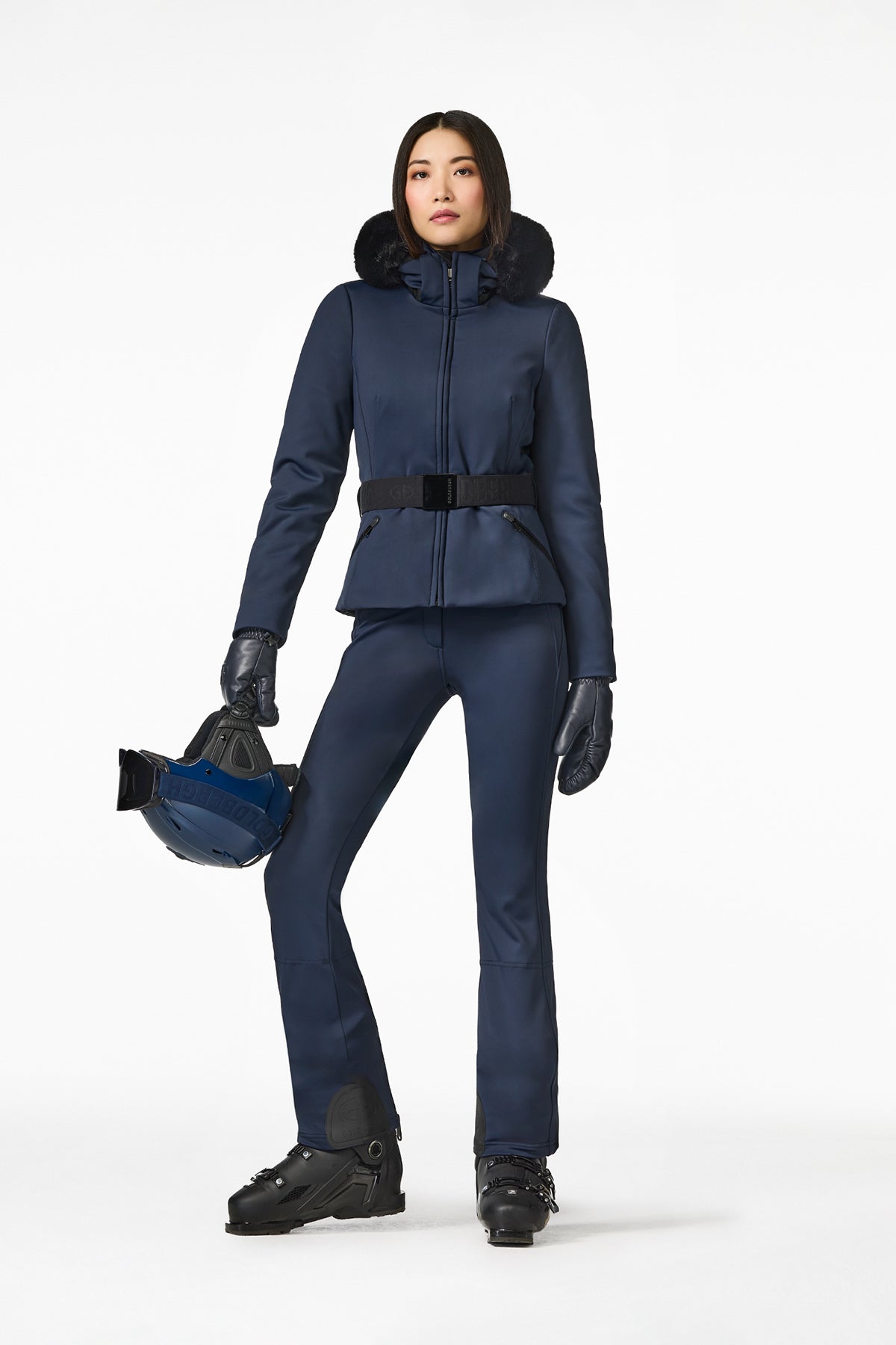 HIDA ski jacket FAUX BORDER