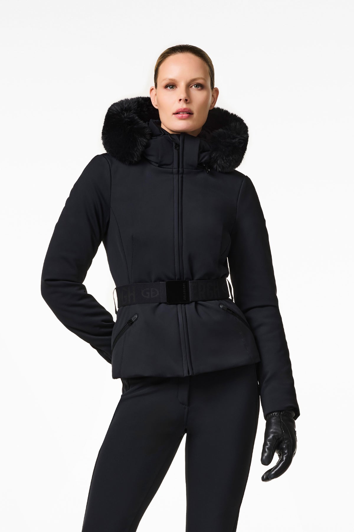HIDA ski jacket FAUX BORDER