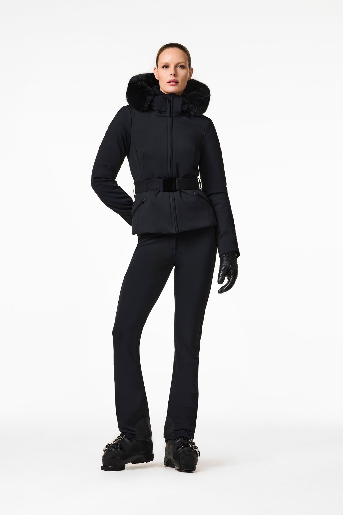 HIDA ski jacket FAUX BORDER