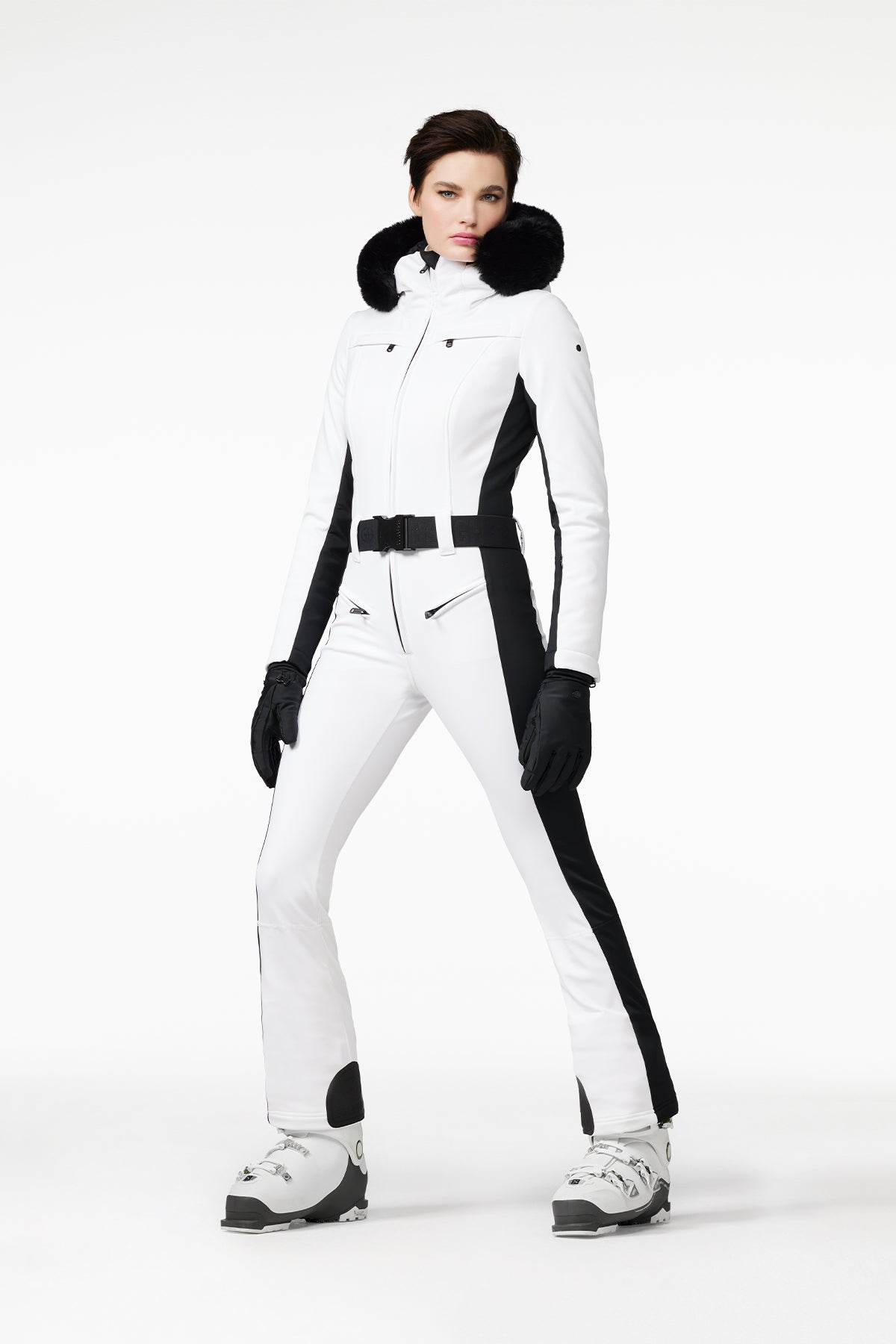 PARRY ski suit FAUX BORDER