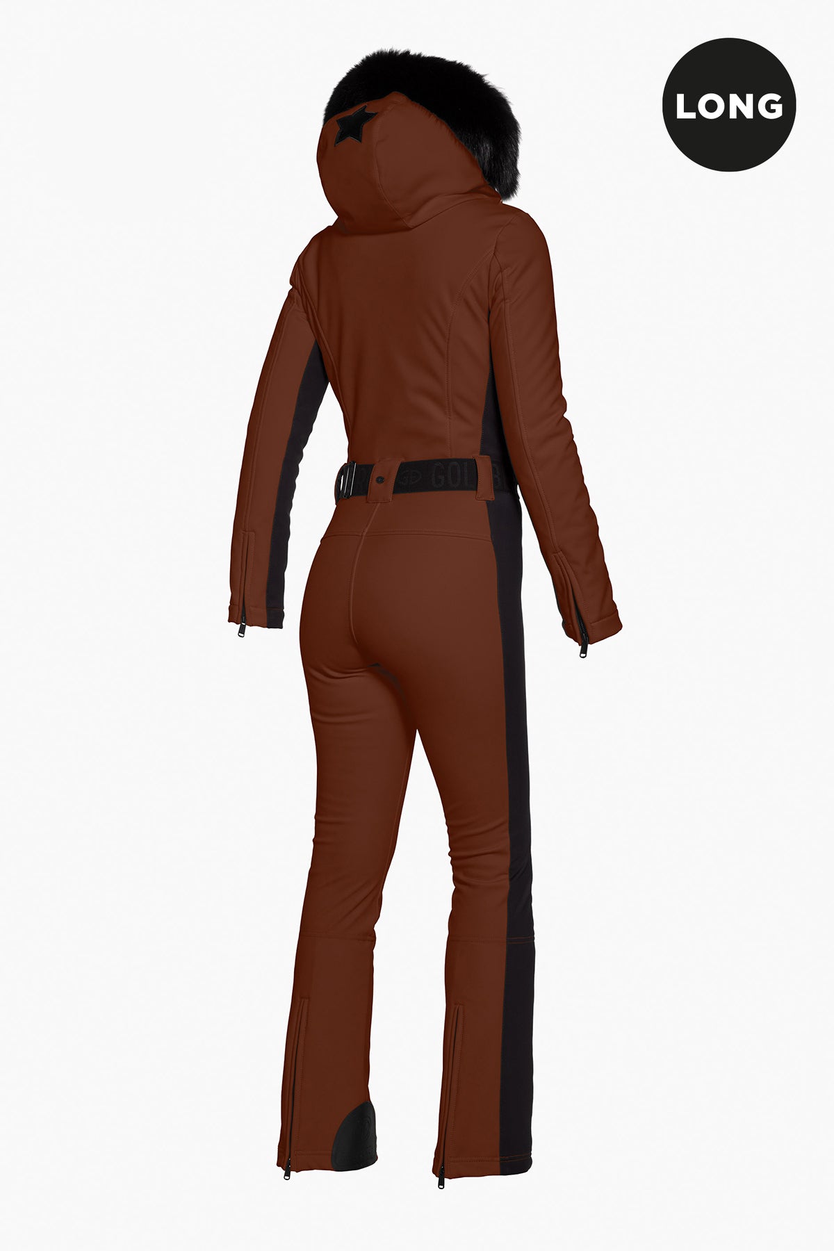 PARRY LONG ski suit FAUX BORDER
