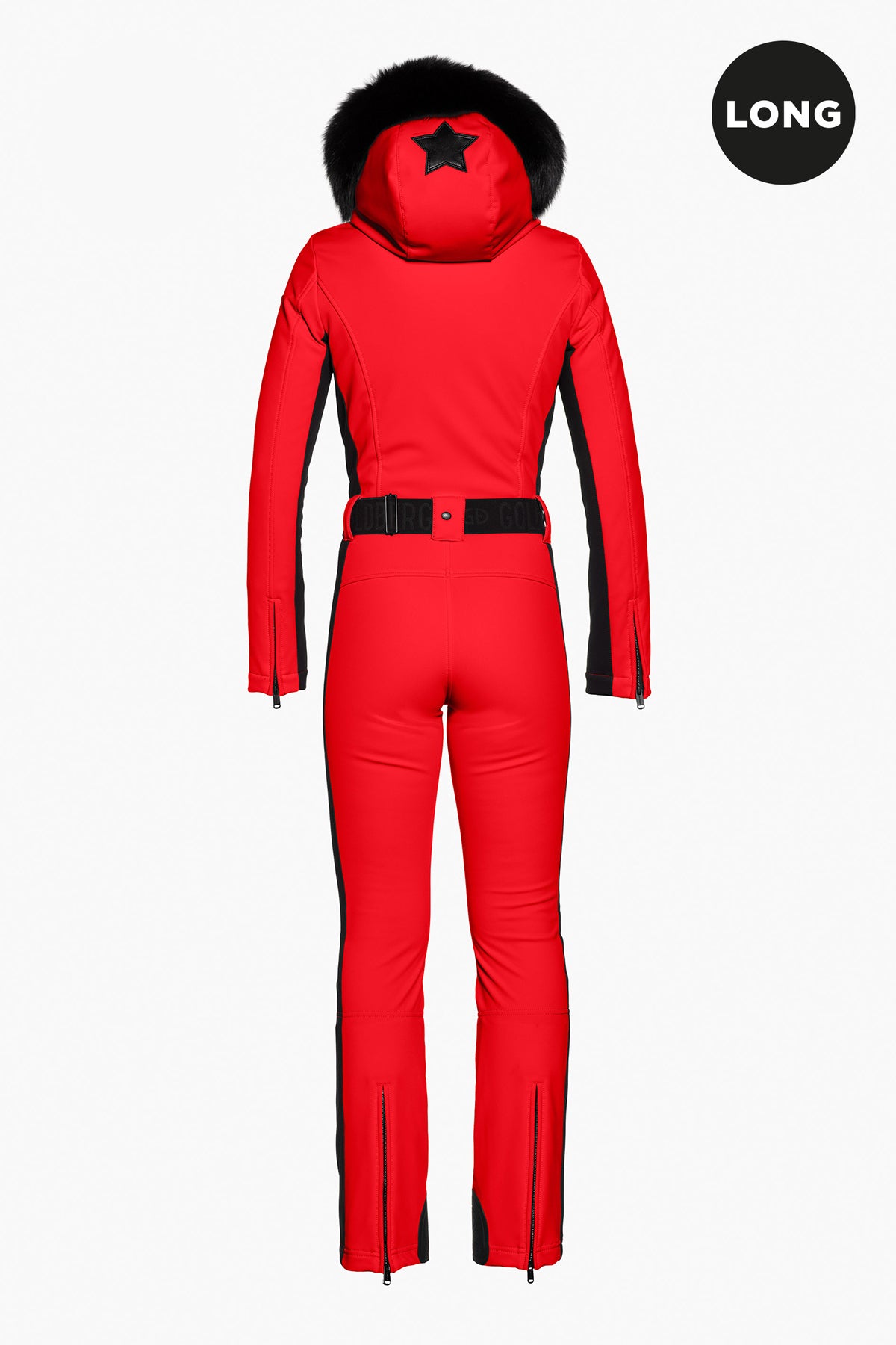 PARRY LONG ski suit FAUX BORDER
