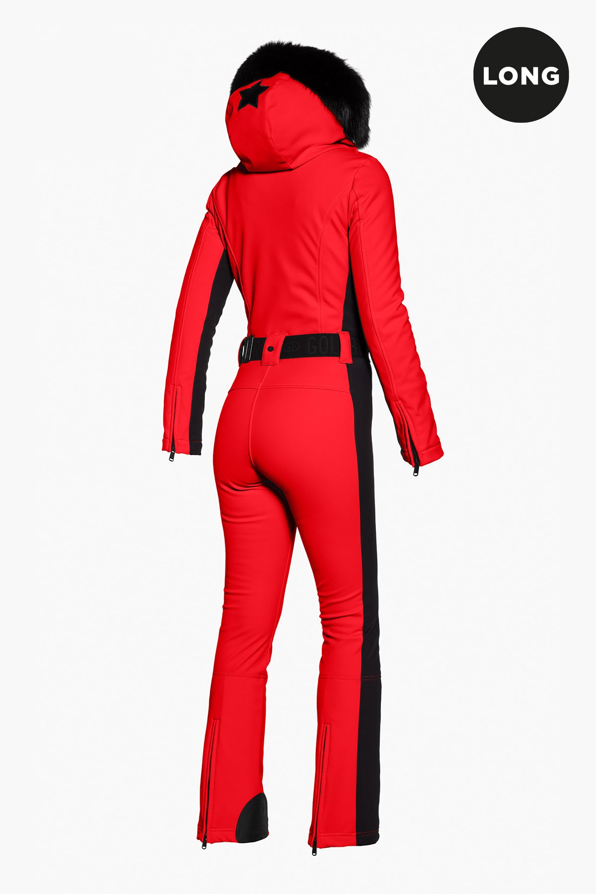 PARRY LONG ski suit FAUX BORDER
