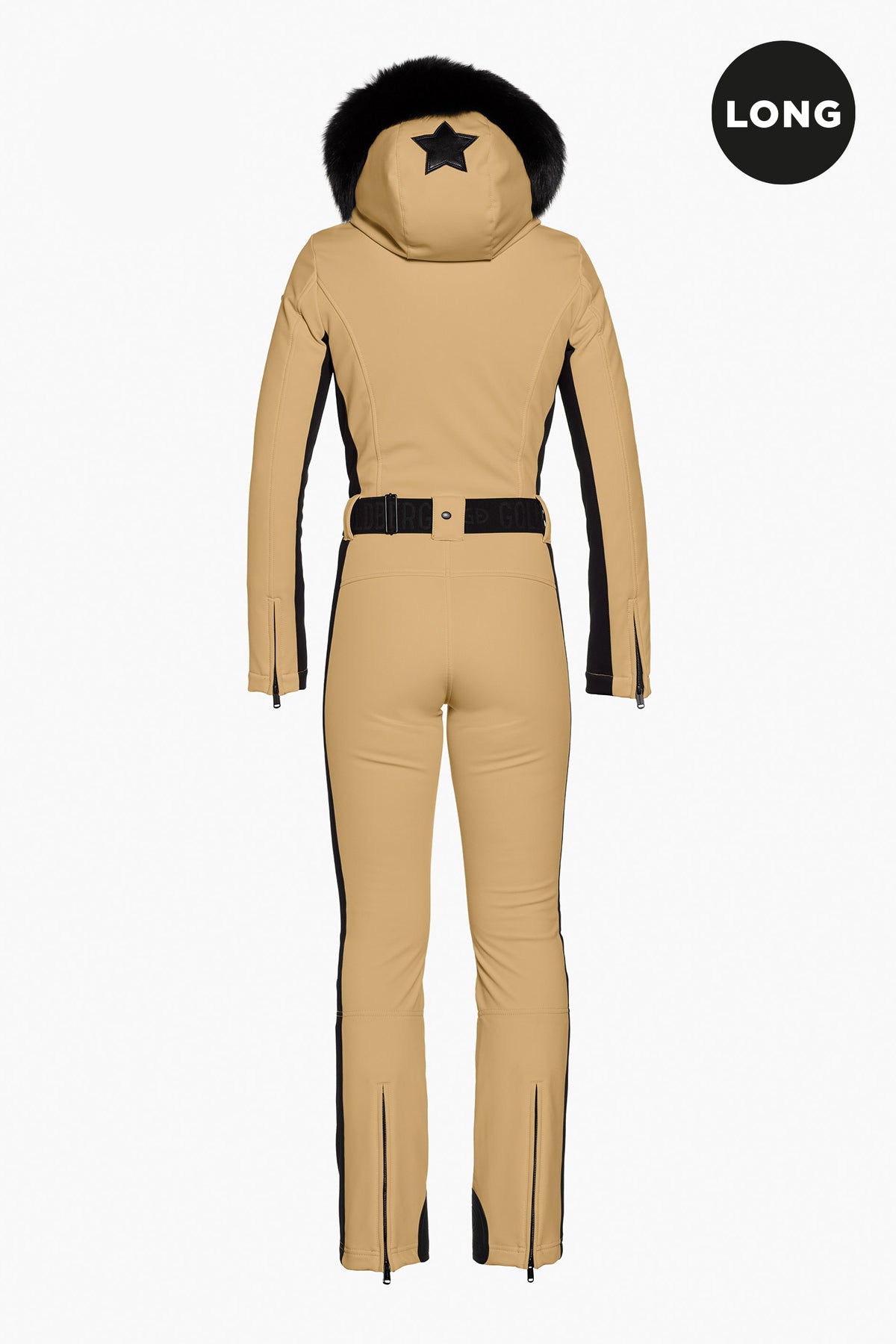 PARRY LONG ski suit FAUX BORDER