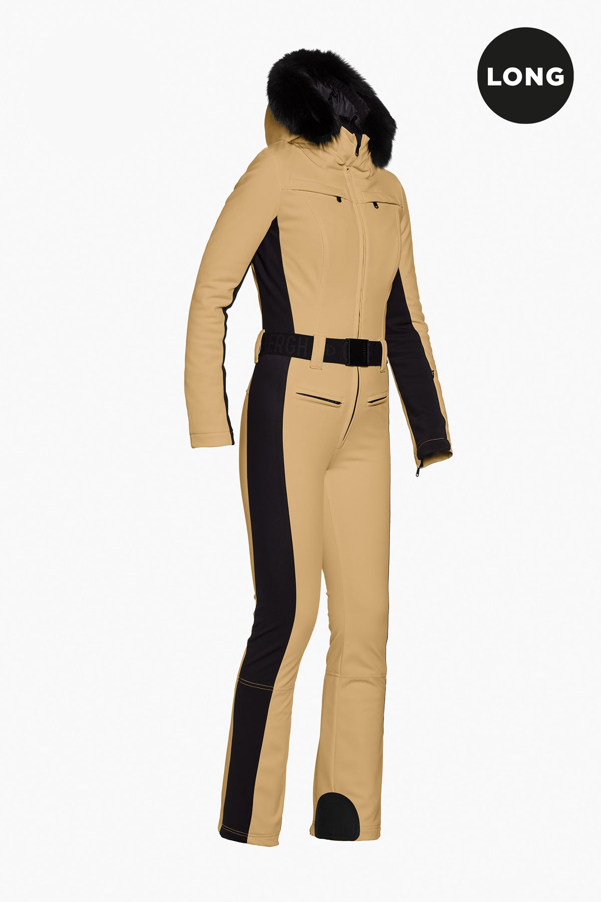 PARRY LONG ski suit FAUX BORDER