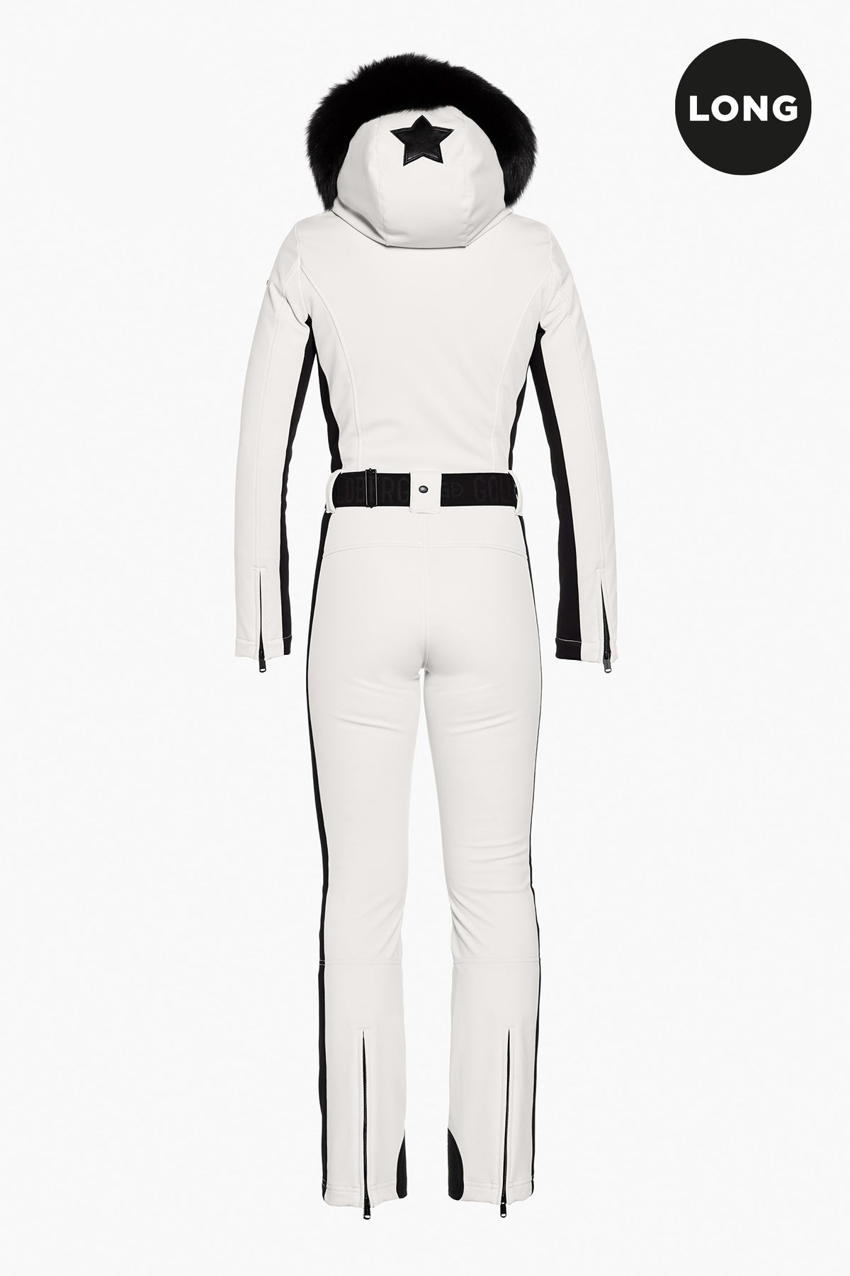 PARRY LONG ski suit FAUX BORDER