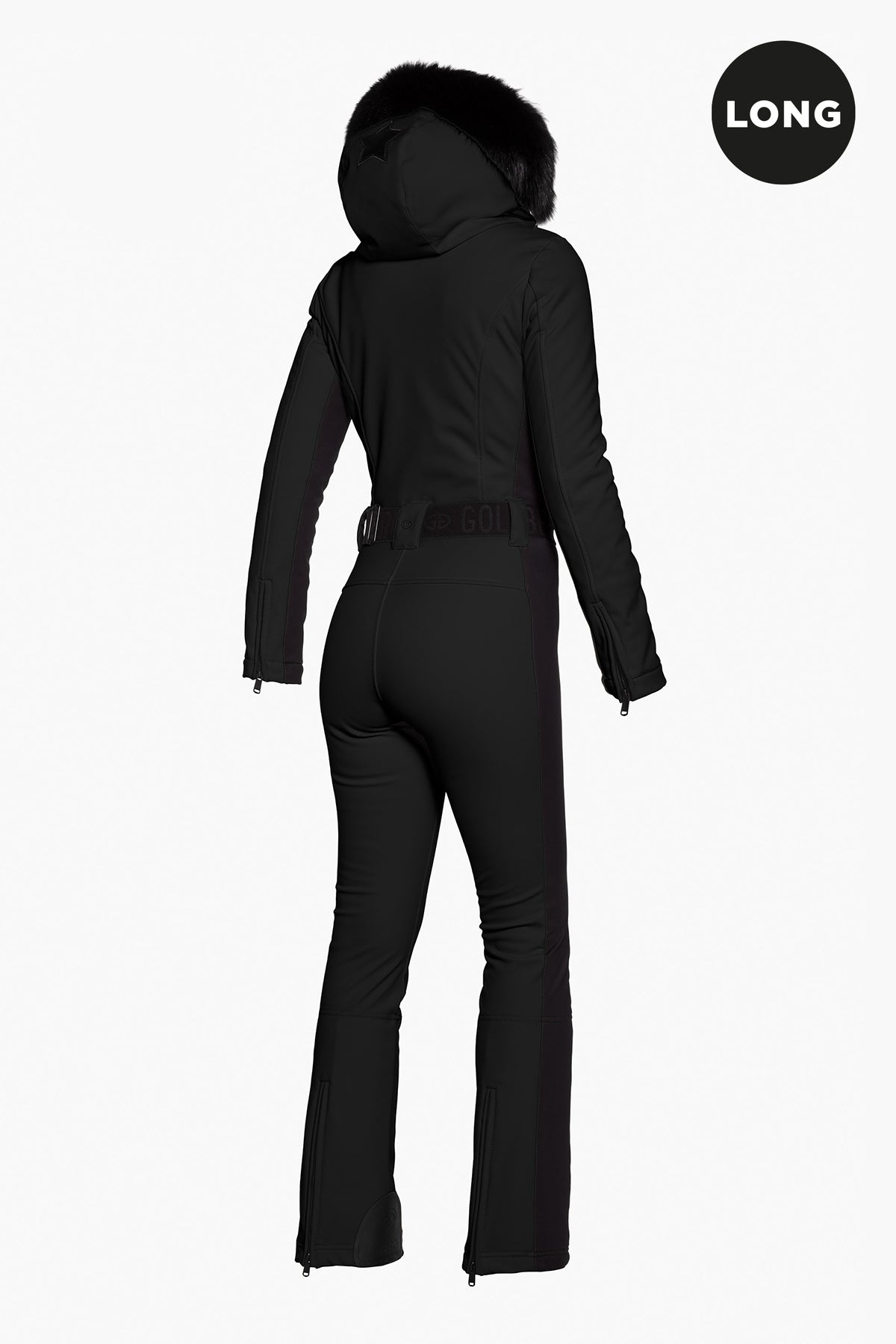 PARRY LONG ski suit FAUX BORDER