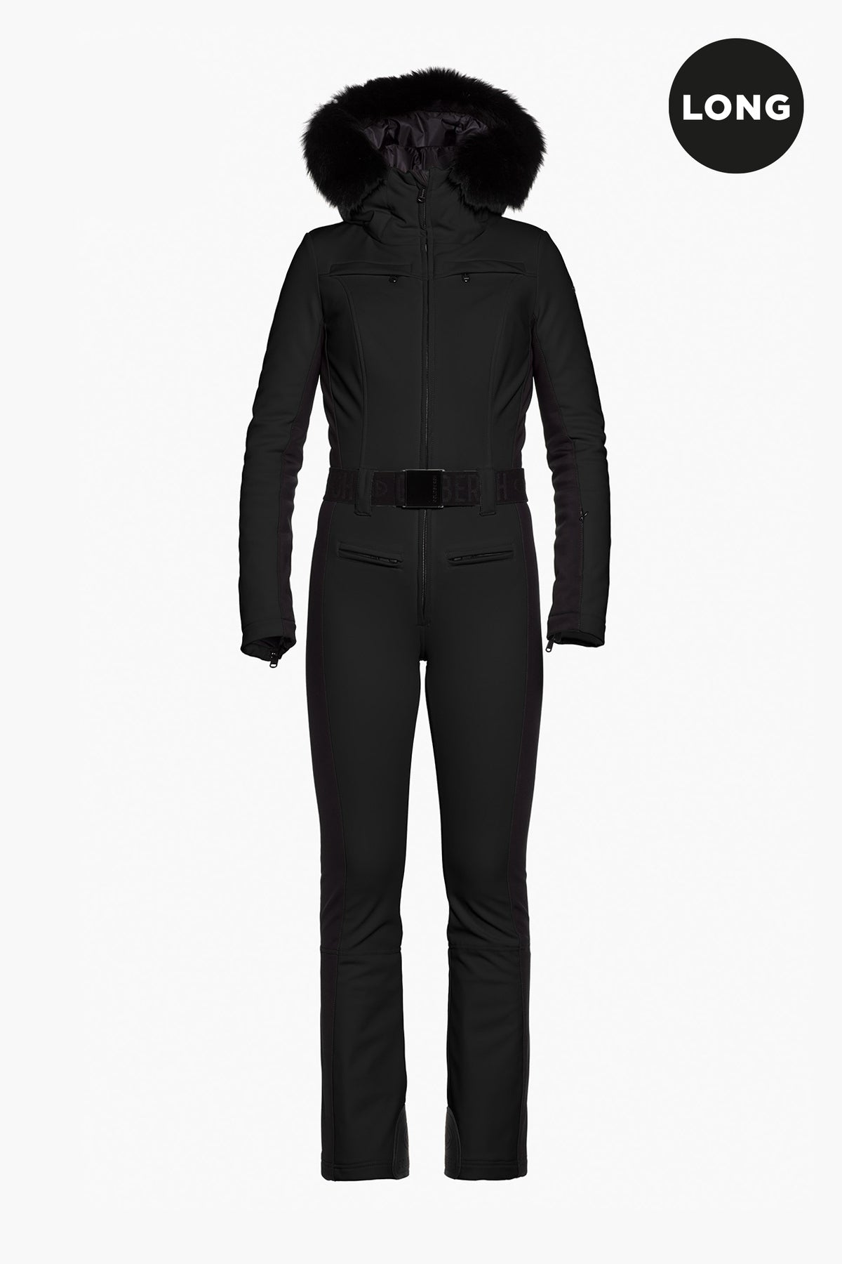 PARRY LONG ski suit FAUX BORDER