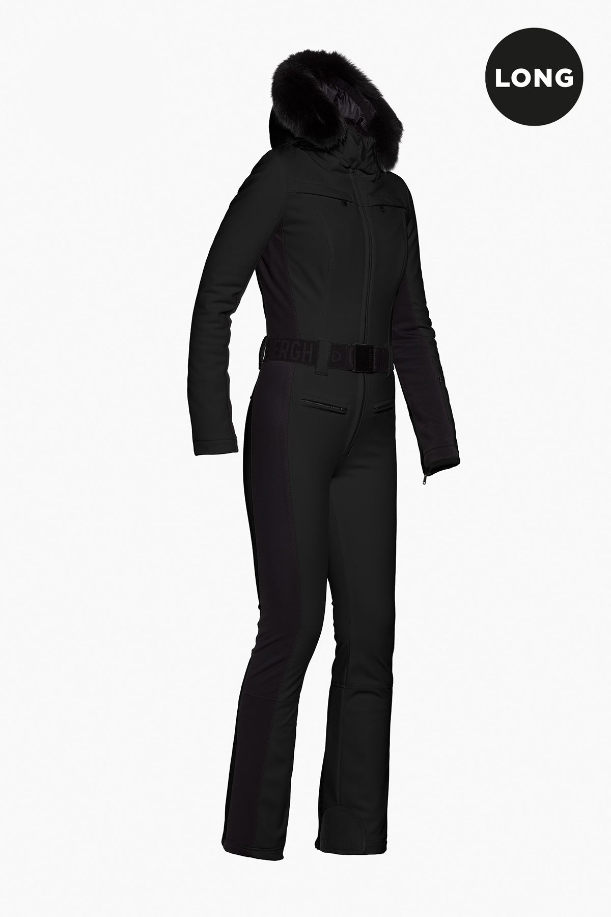 PARRY LONG ski suit FAUX BORDER