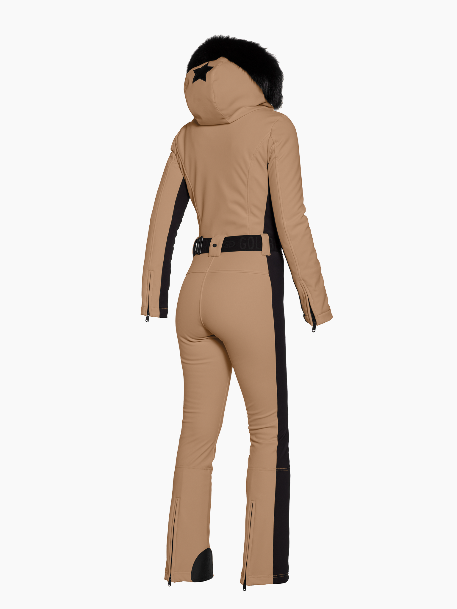 PARRY FAUX BORDER ski suit