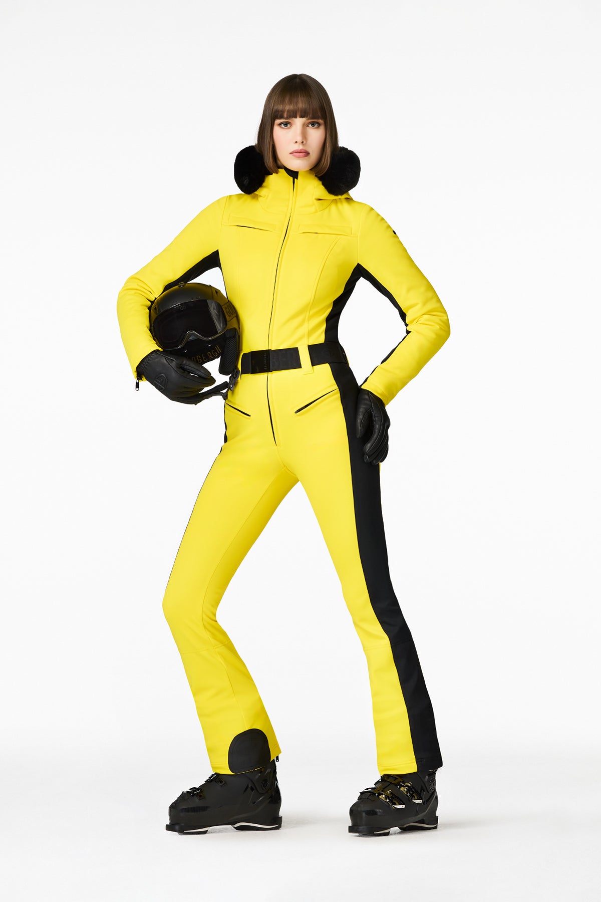 PARRY ski suit FAUX BORDER