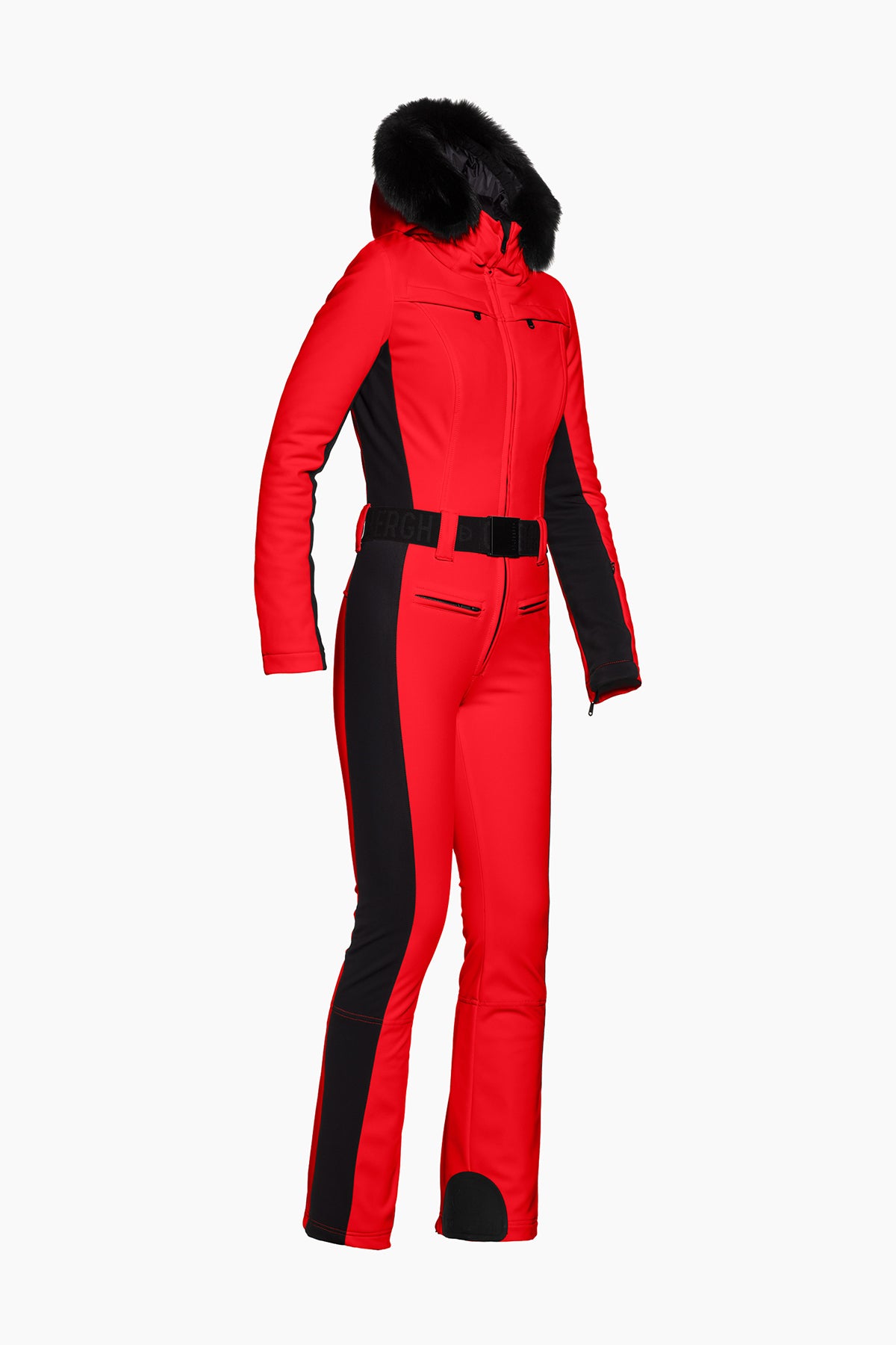 PARRY LONG ski suit FAUX BORDER