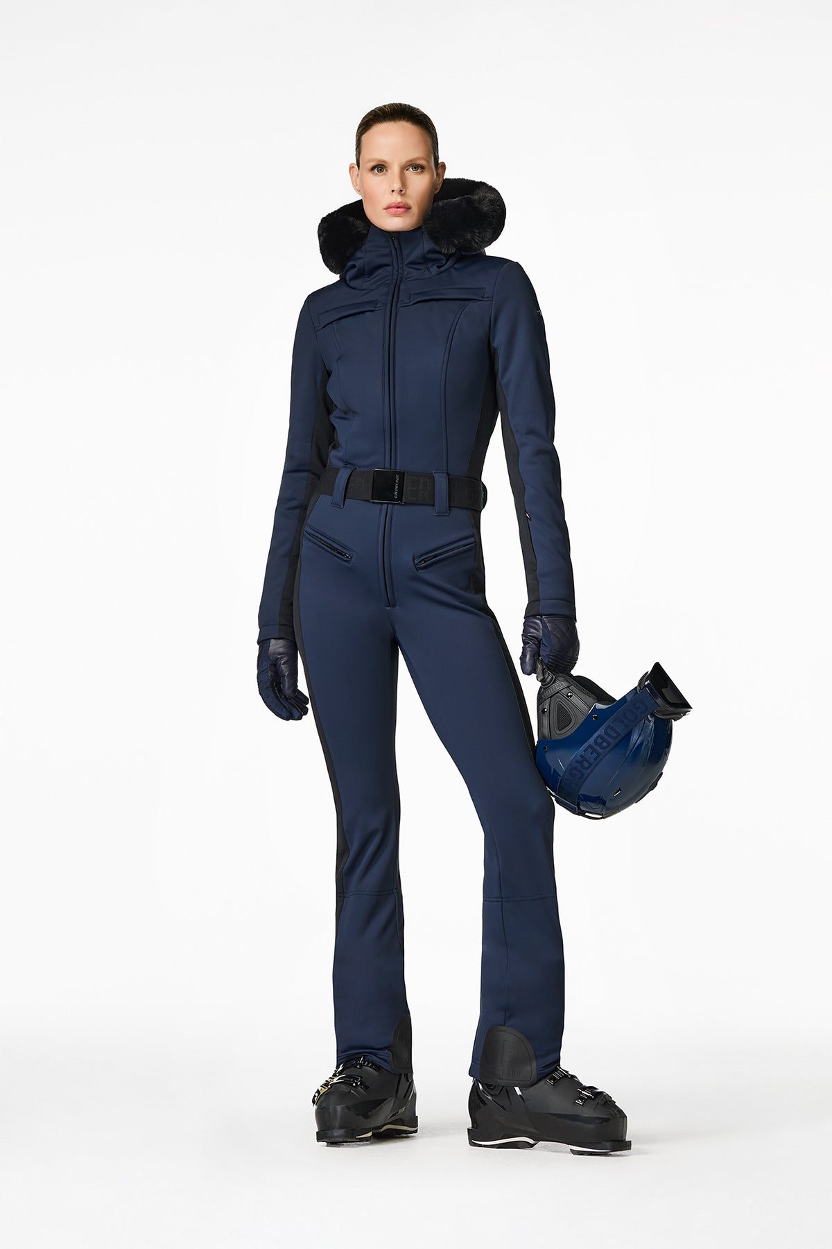 PARRY ski suit FAUX BORDER