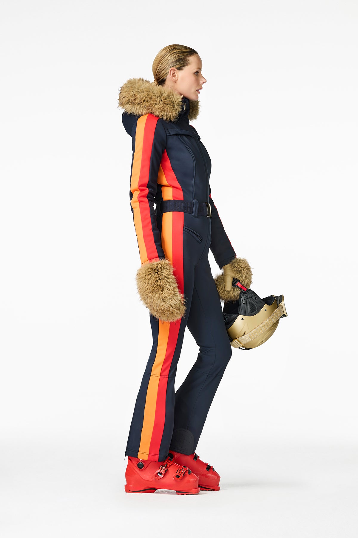 SUVI ski suit FAUX BORDER