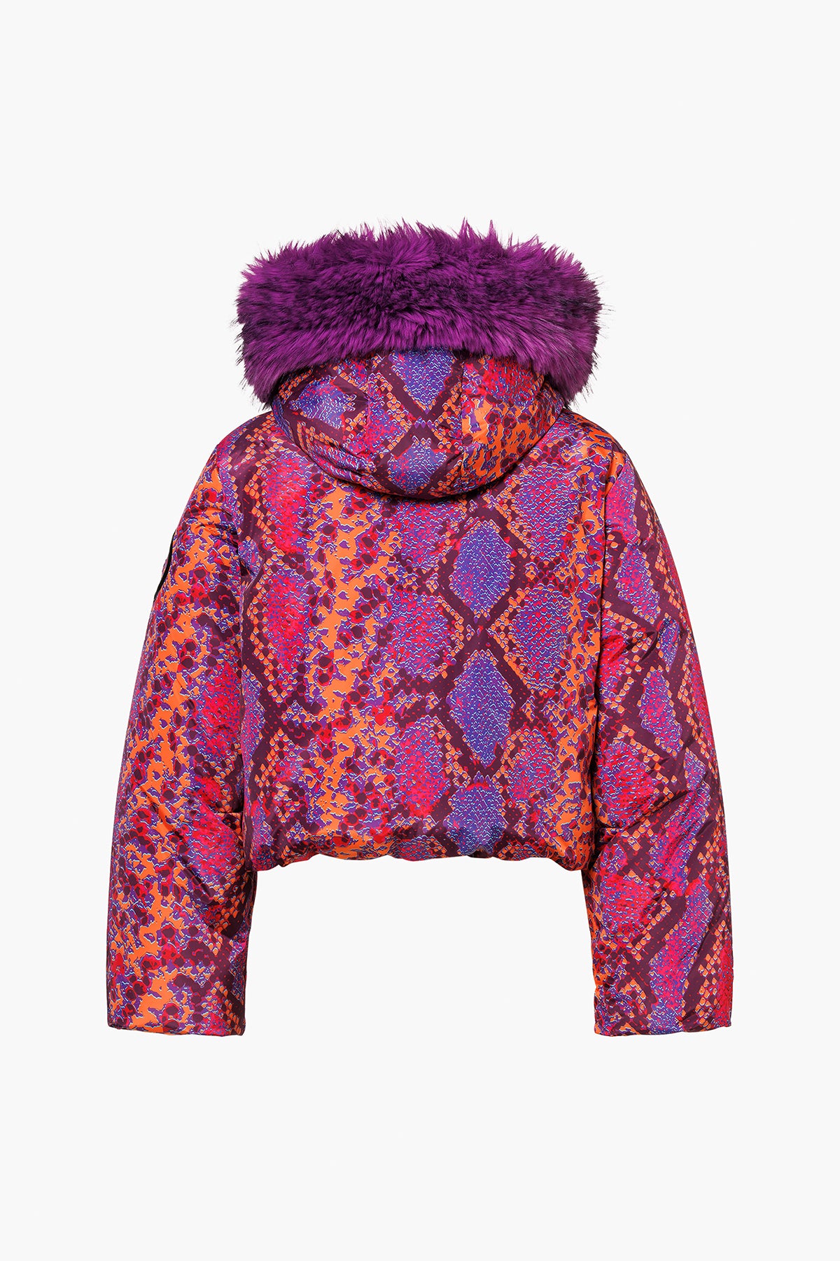 LUCINDA ski jacket FAUX BORDER