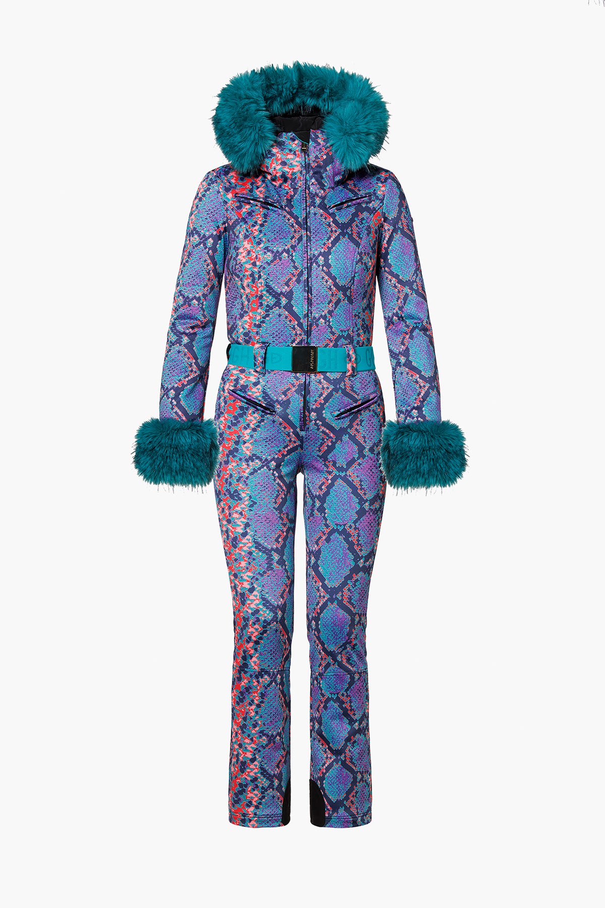 ZAFIRA ski suit FAUX BORDER