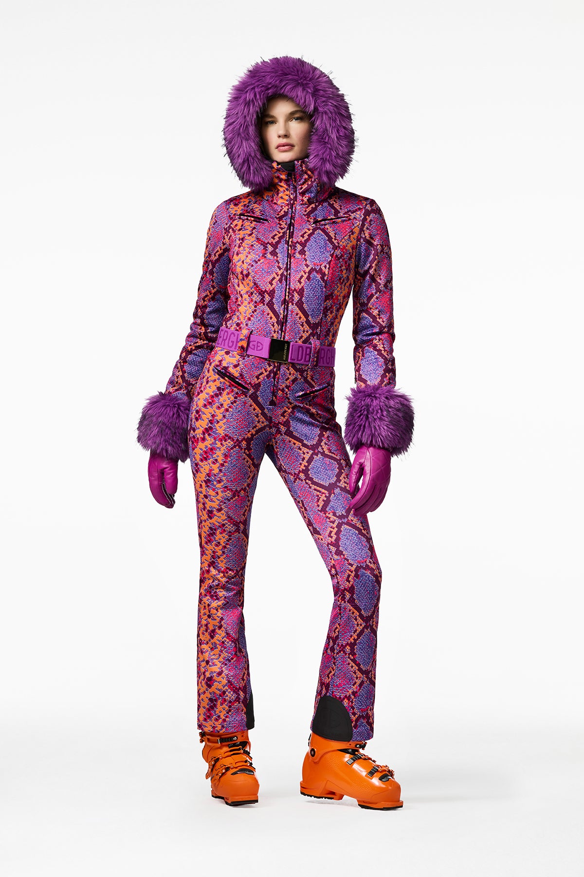 ZAFIRA ski suit FAUX BORDER