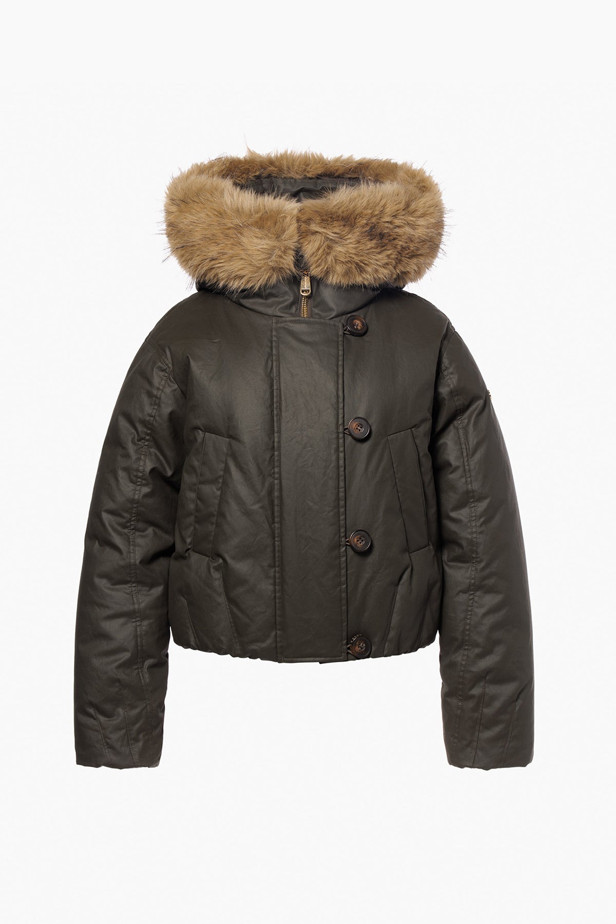 NYOKO jacket FAUX BORDER