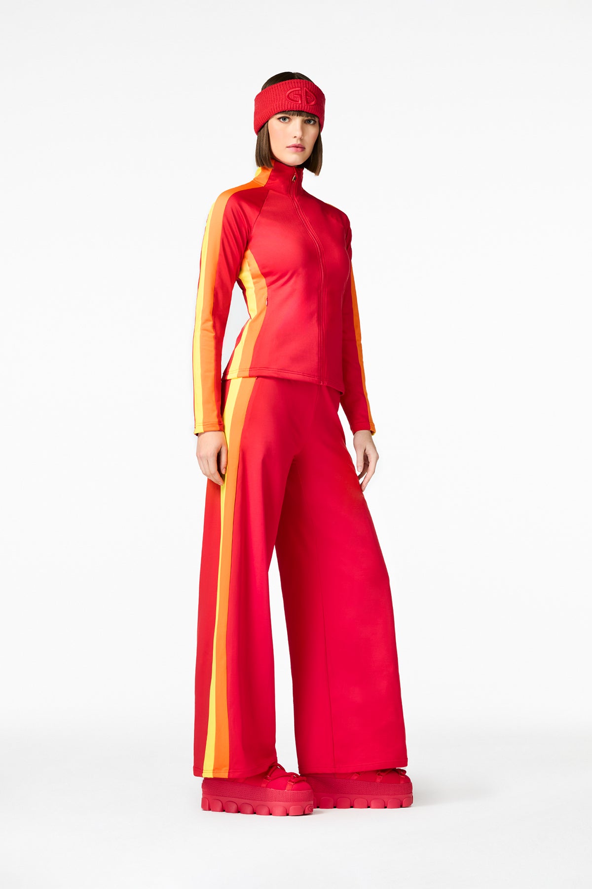 STRIVE wide leg track pant