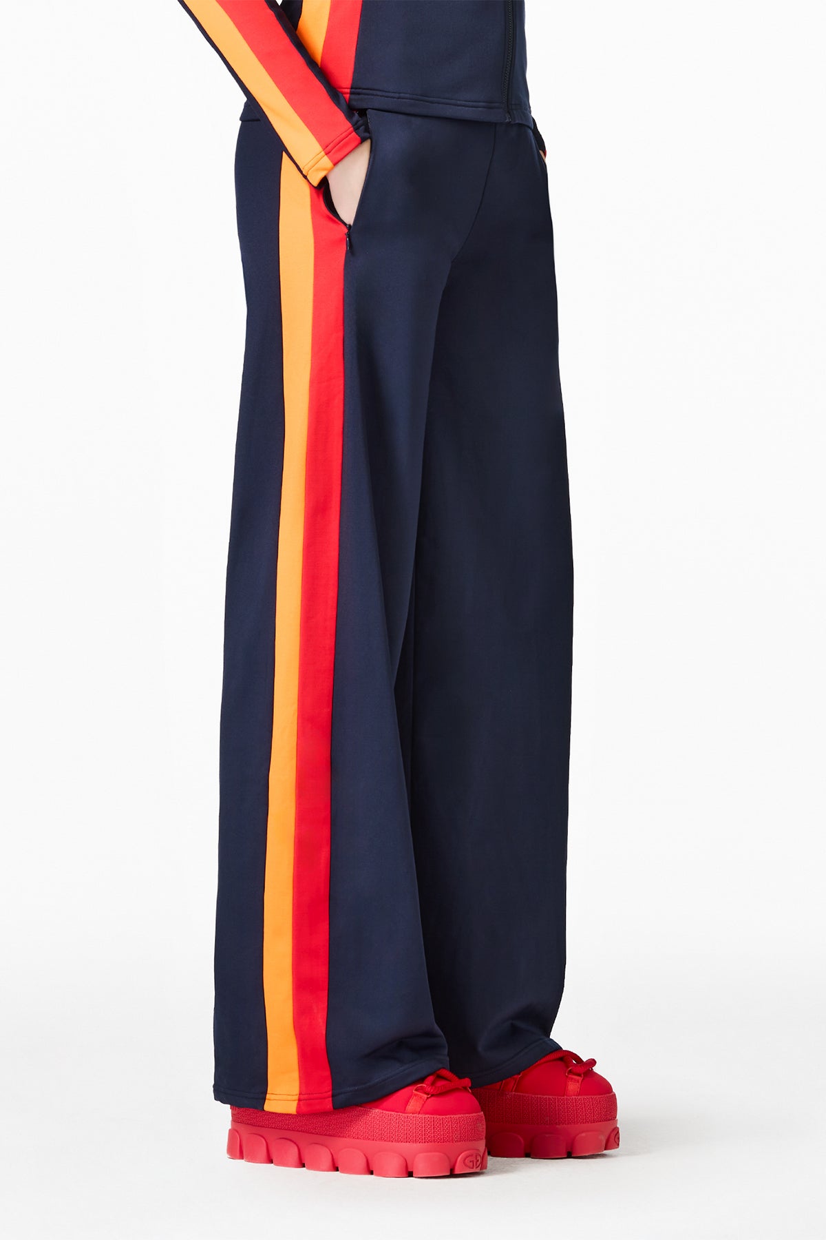 STRIVE wide leg track pant