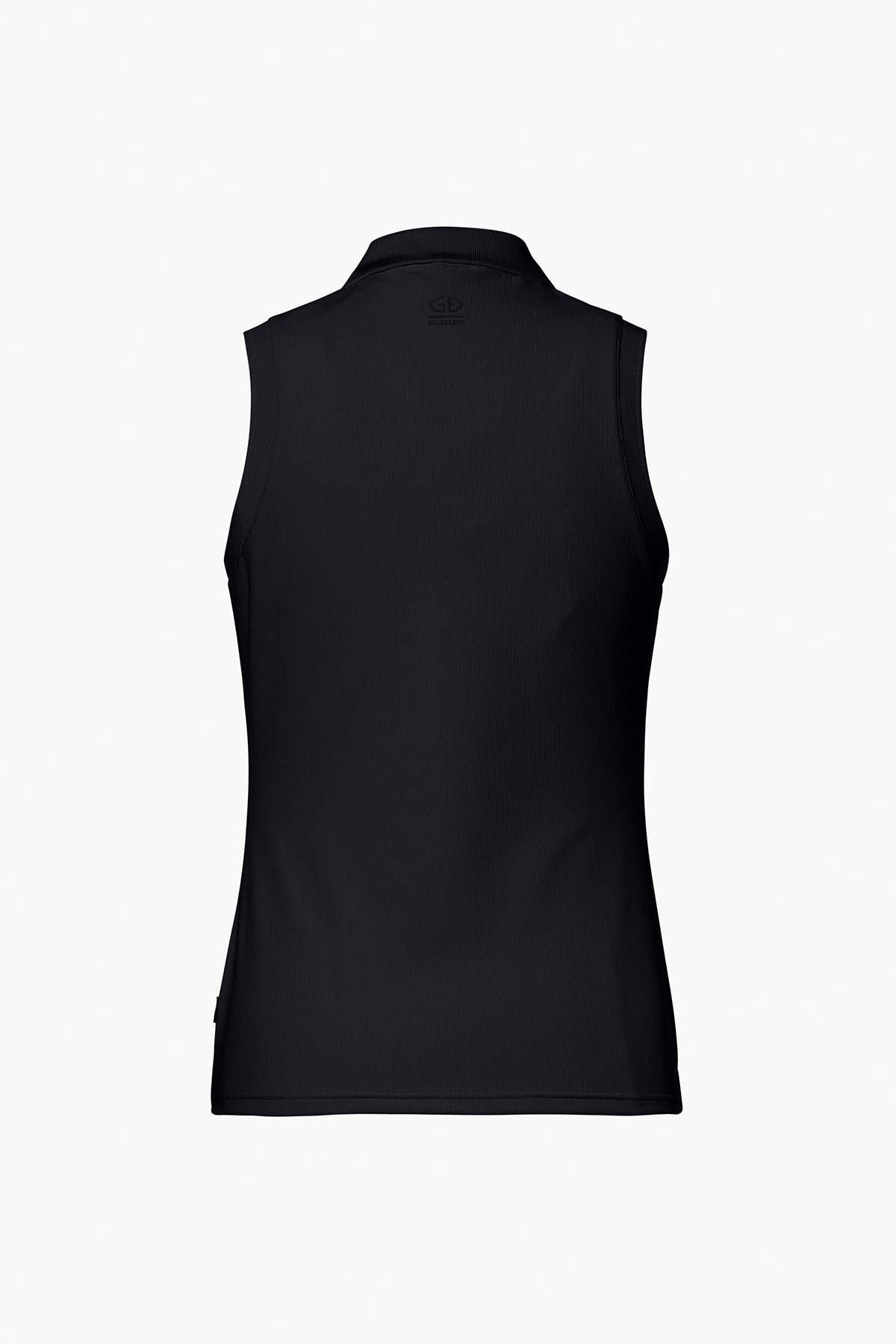 CAROLINE sleeveless polo top
