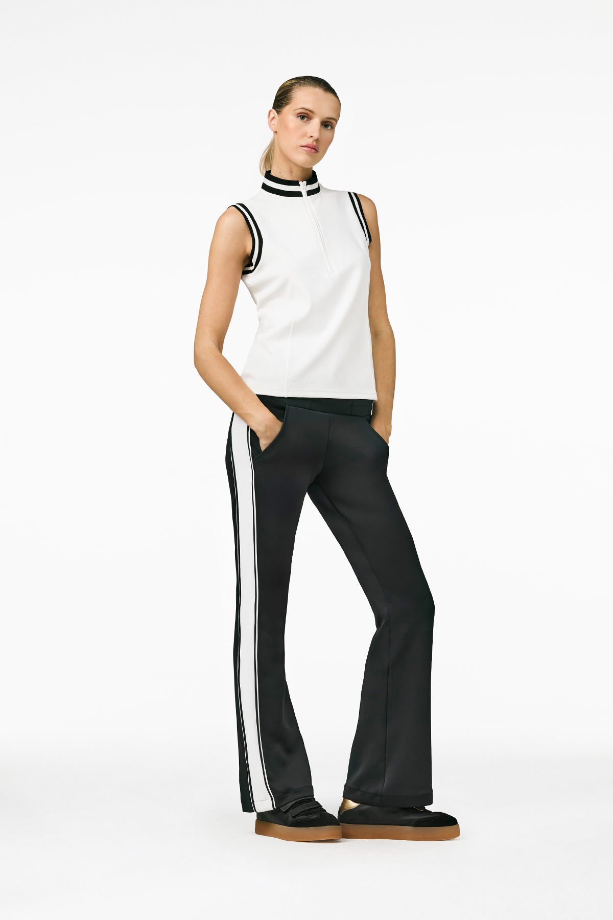 CAMELLIA sleeveless top