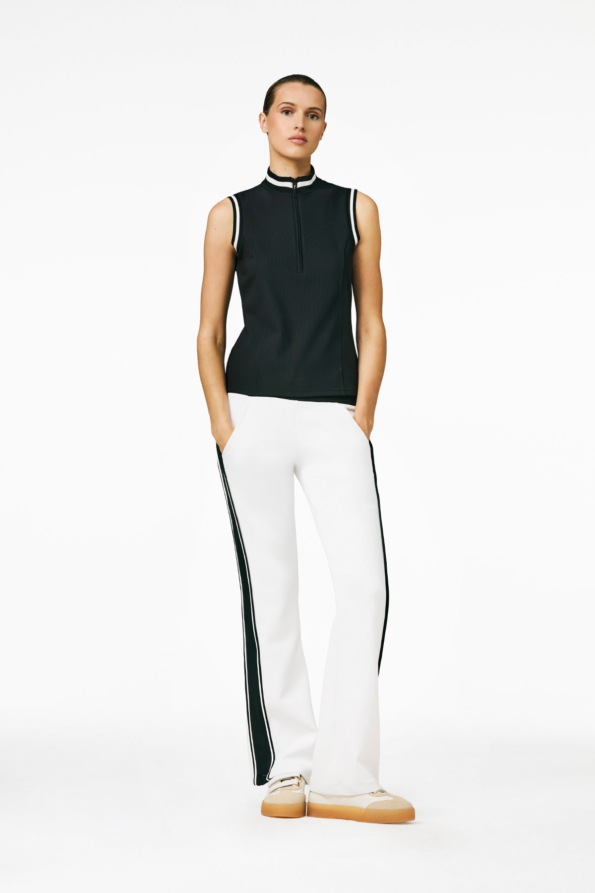 CAMELLIA sleeveless top