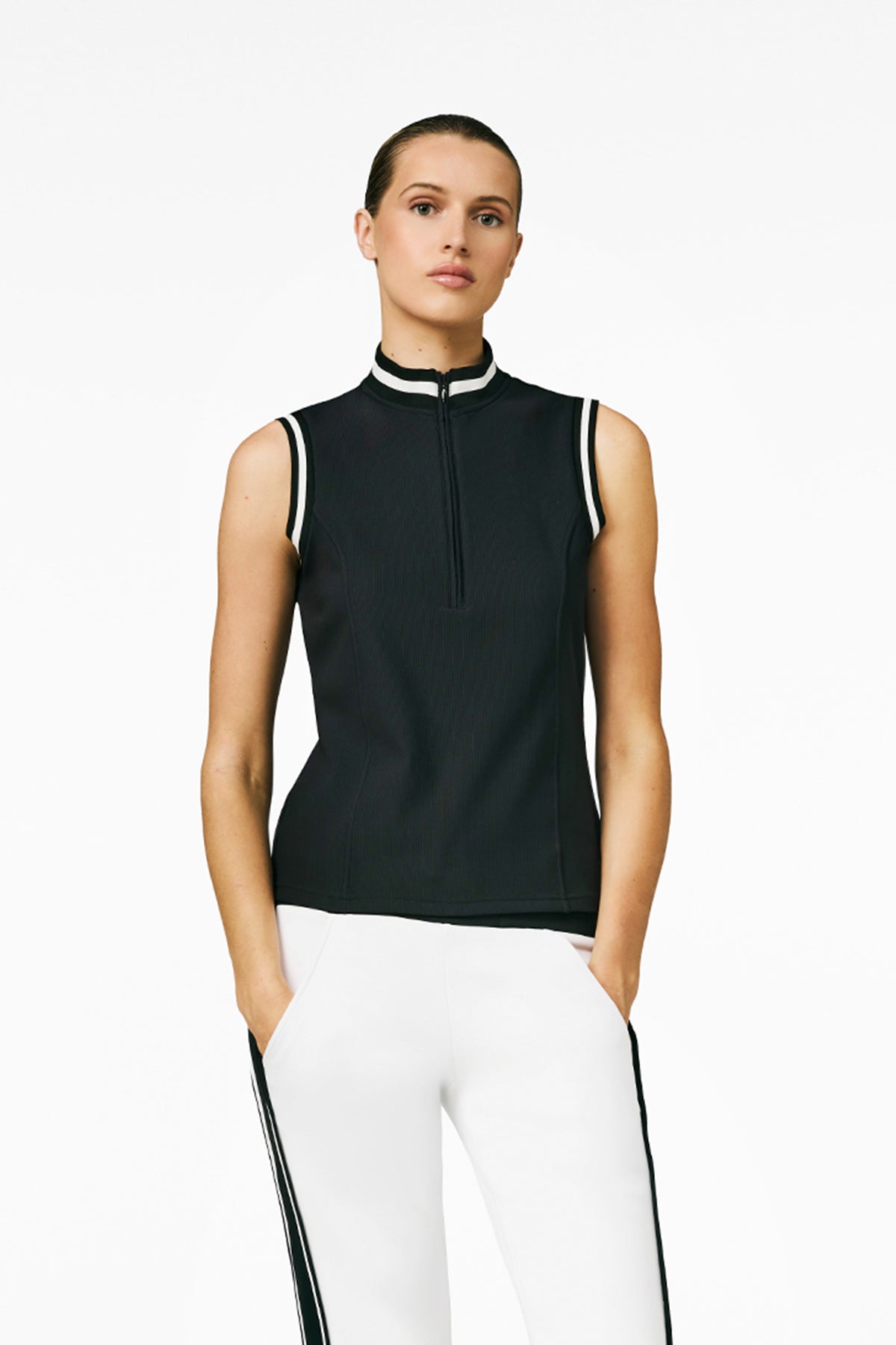 CAMELLIA sleeveless top