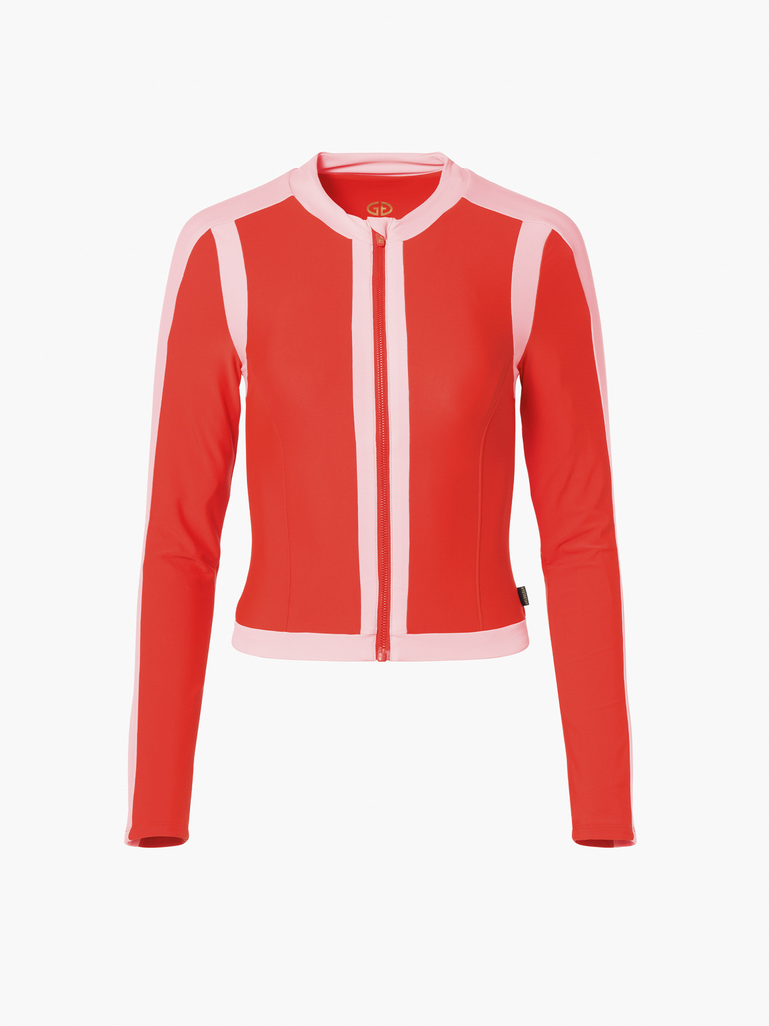 SPLASH long sleeve zip rashguard