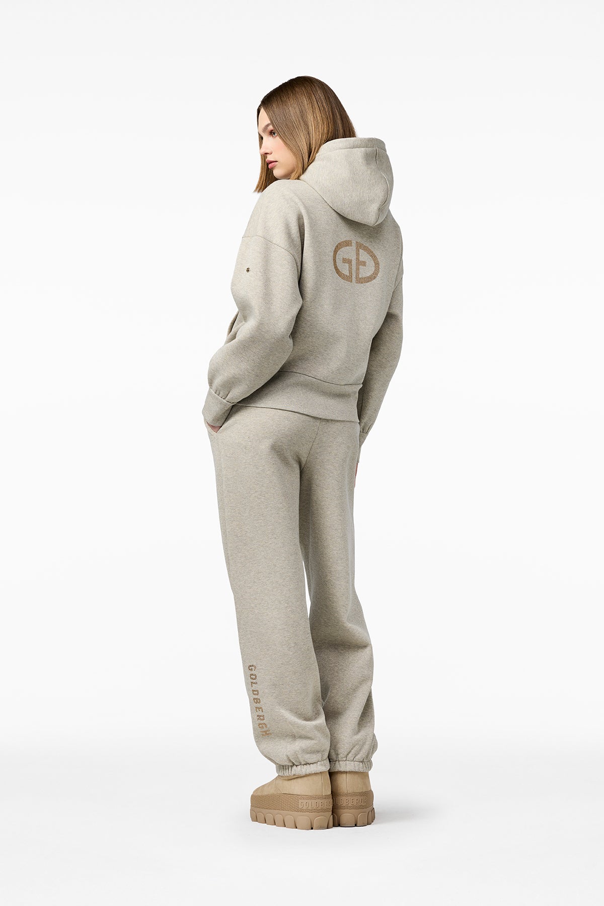 ALURA hooded full zip cardigan