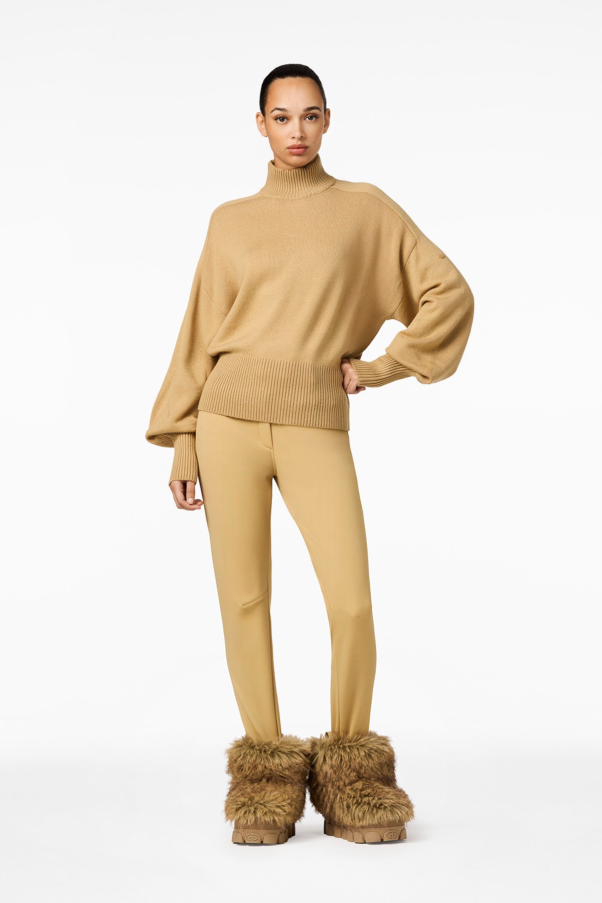 NICOLETTA long sleeve knit sweater