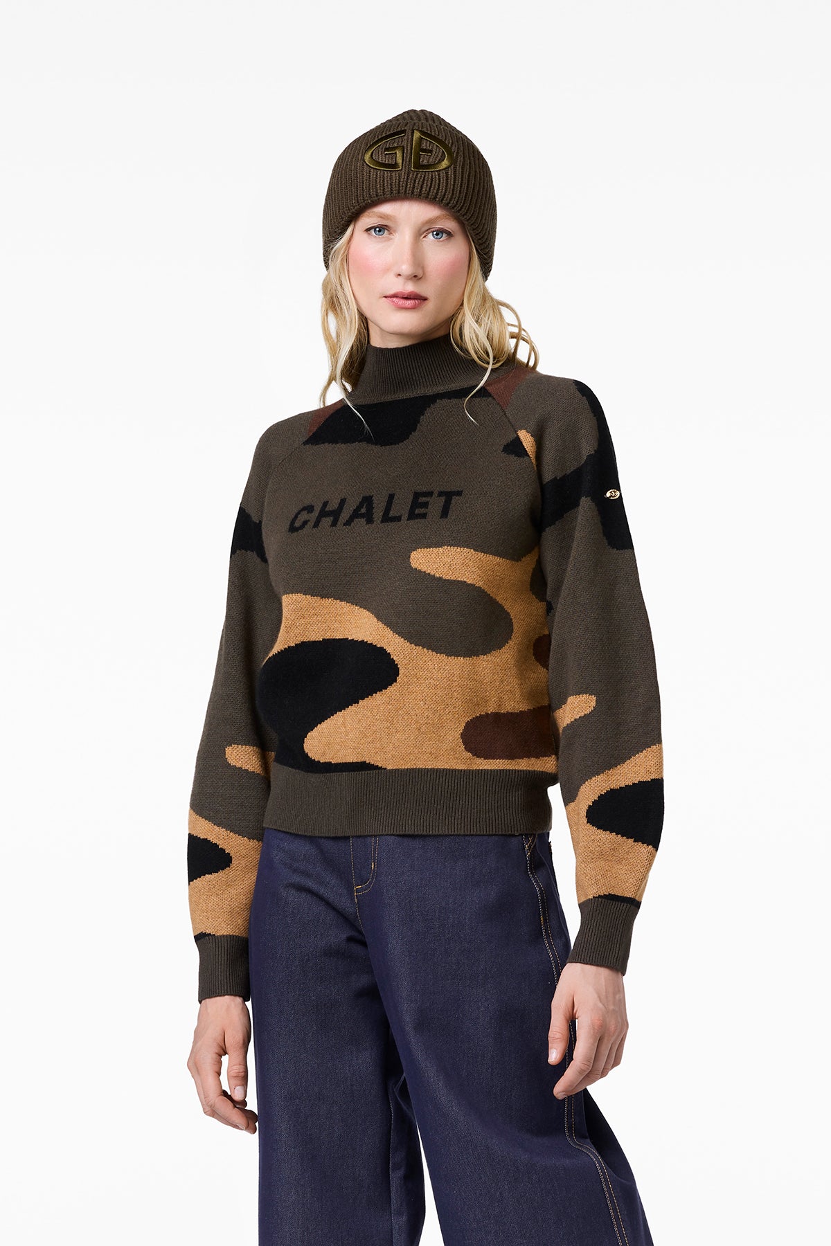 CAMO GLOW sweater