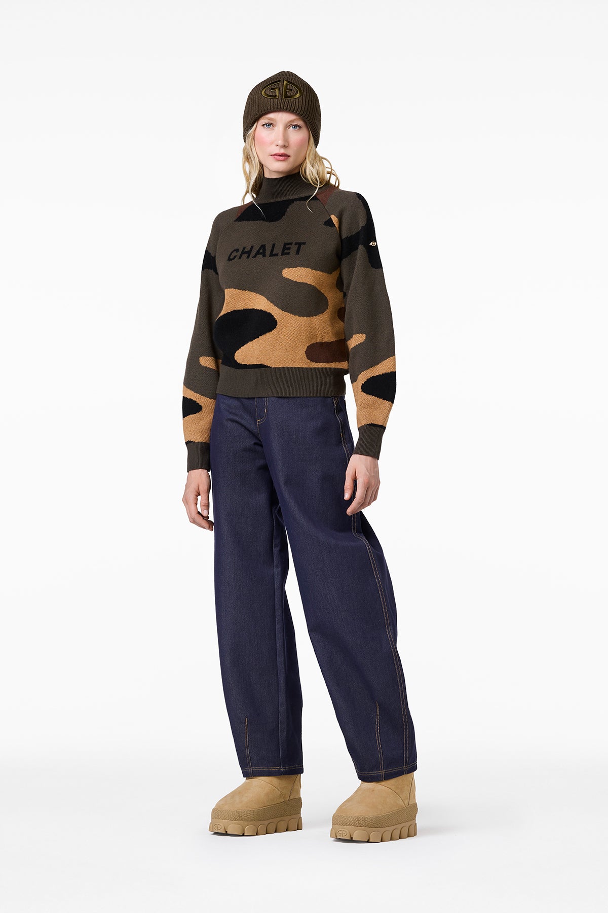 CAMO GLOW sweater