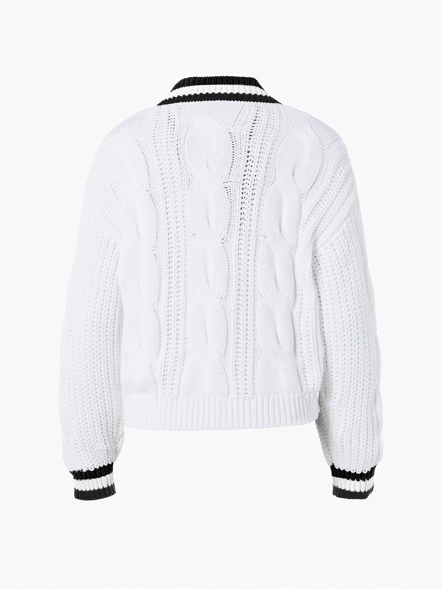 CABLE knit sweater