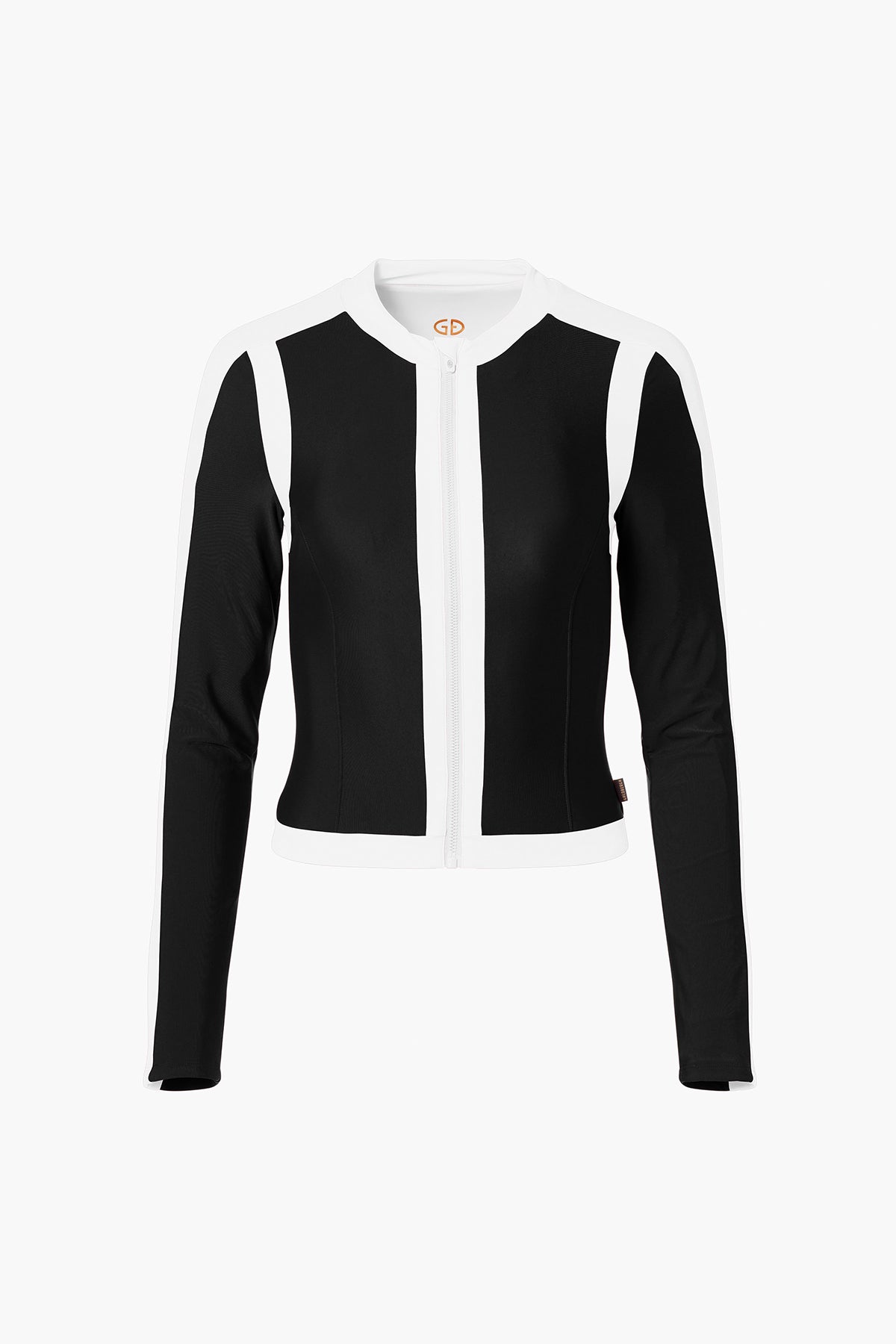 SPLASH long sleeve zip rashguard