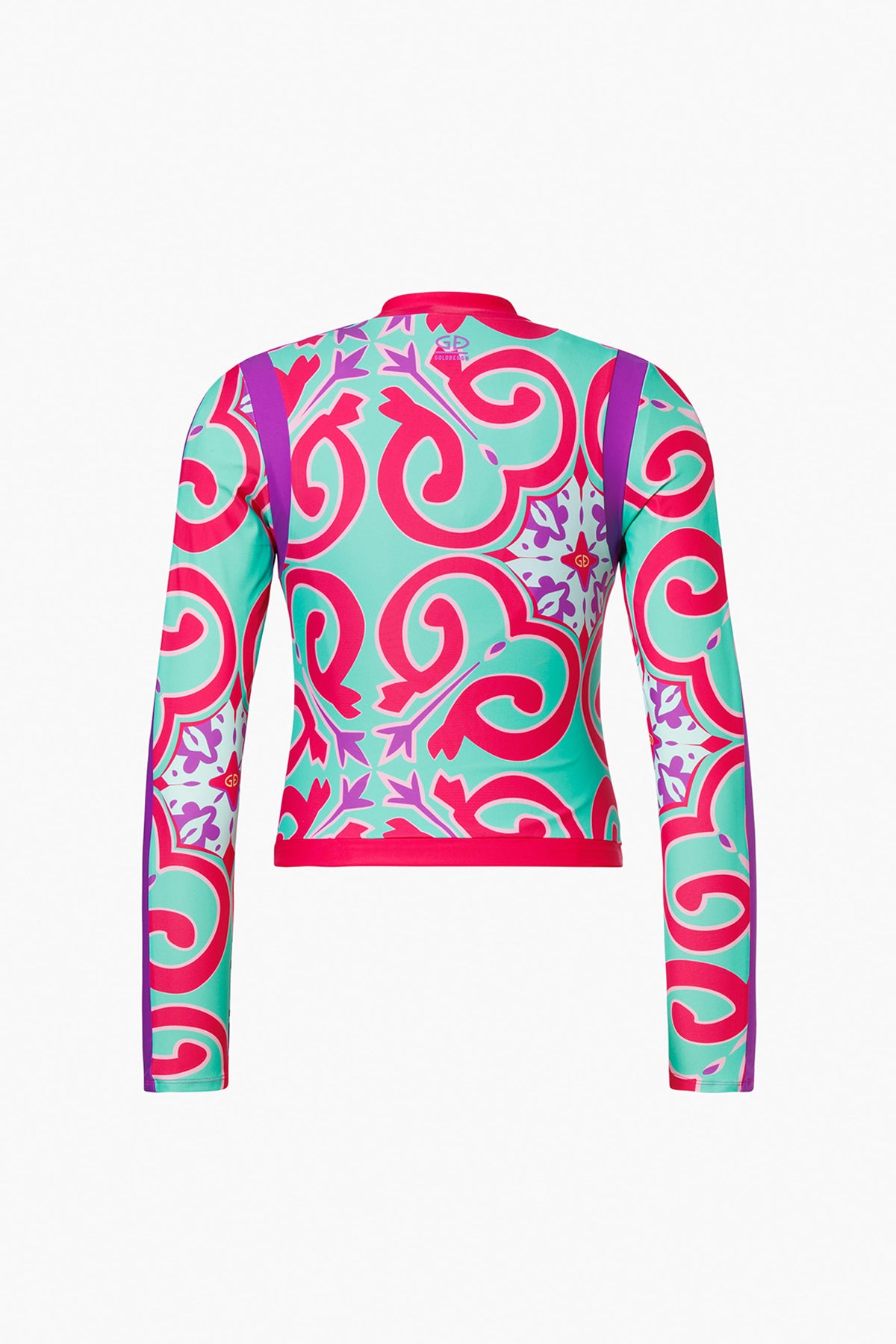 RAFAELLA long sleeve zip rashguard
