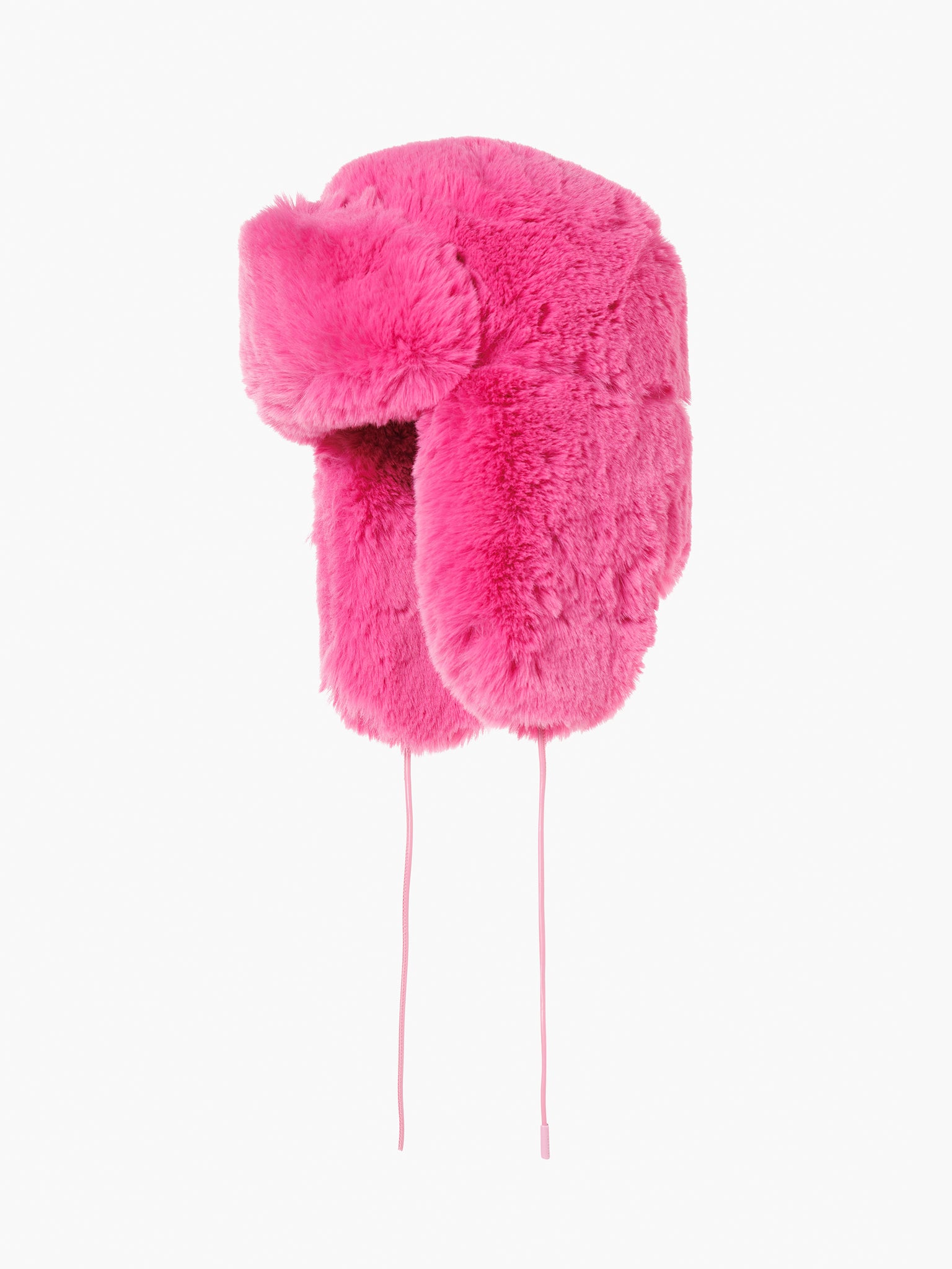 CHER fluffy aviator hat