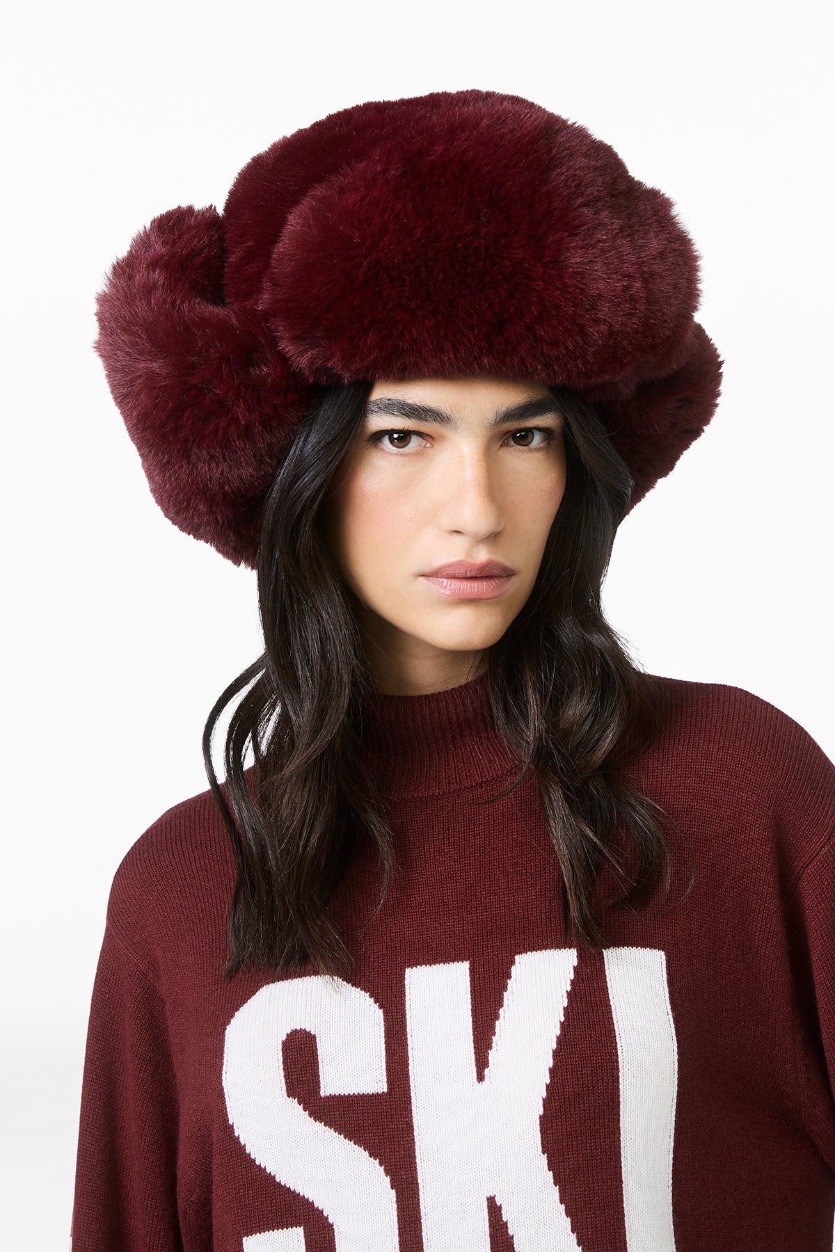 CHER fluffy hat